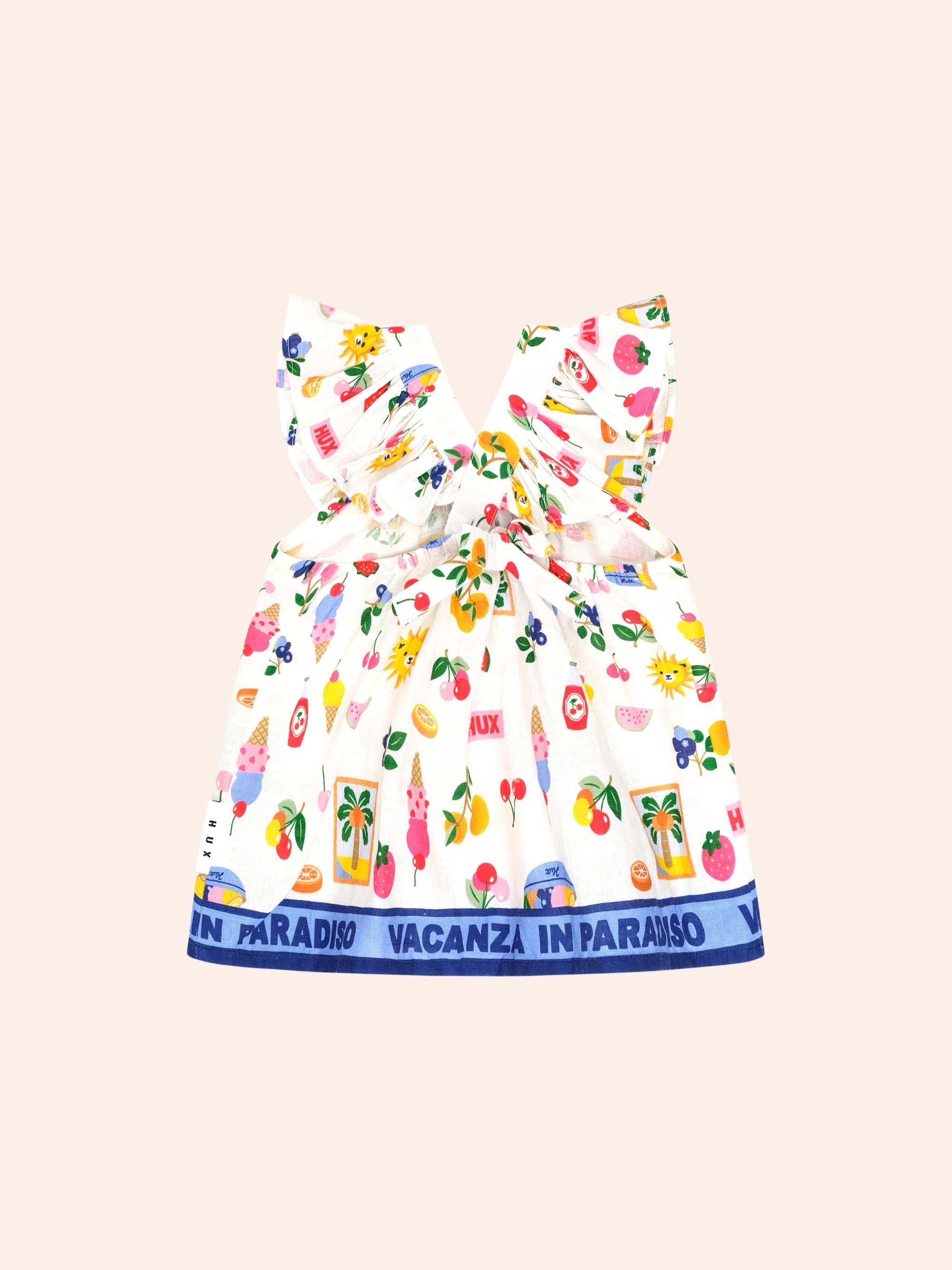 Paradiso Frill Top T-SHIRT Huxbaby