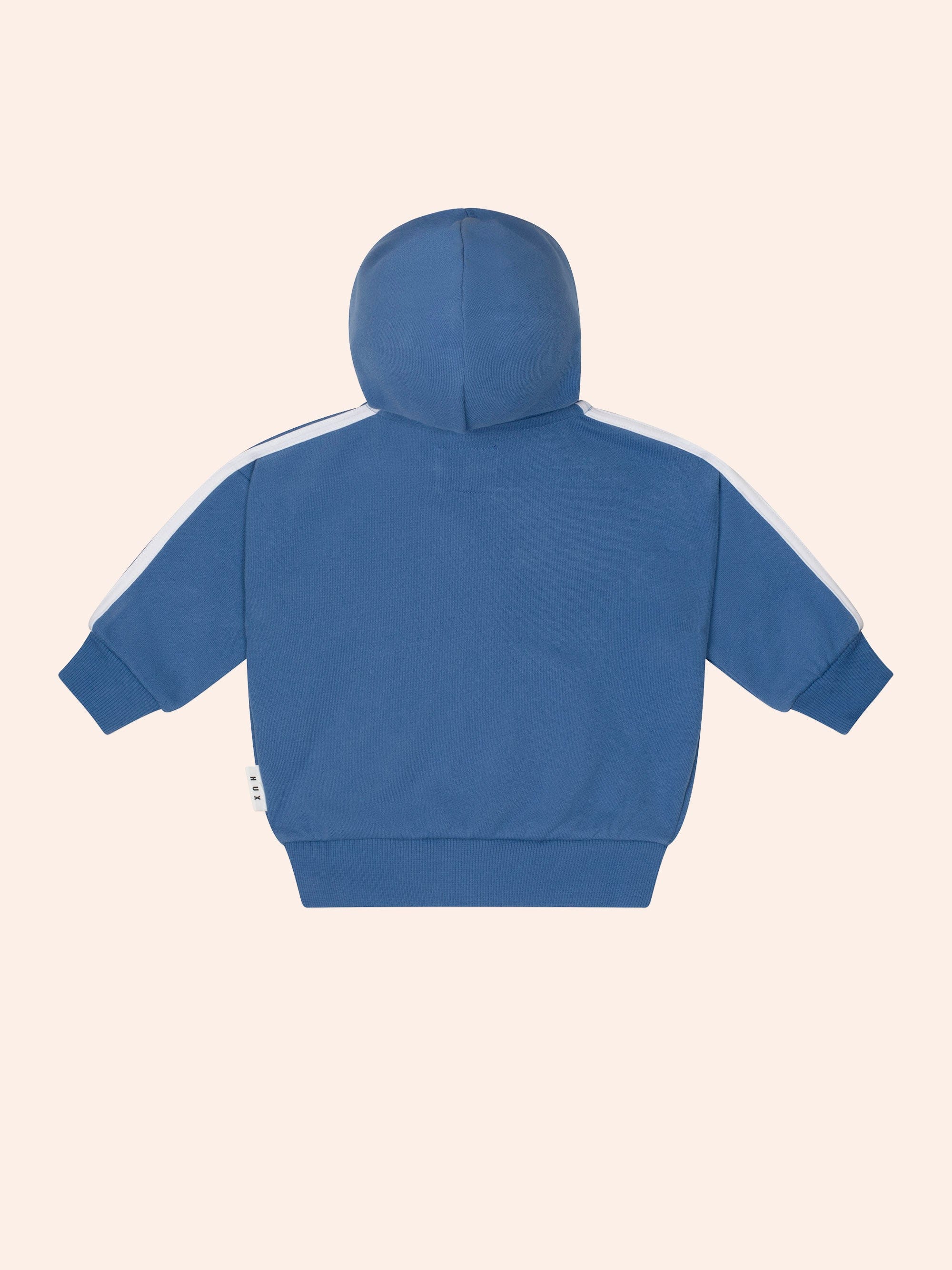 Heritage Blue Sports Zip Through SWEATSHIRT Huxbaby