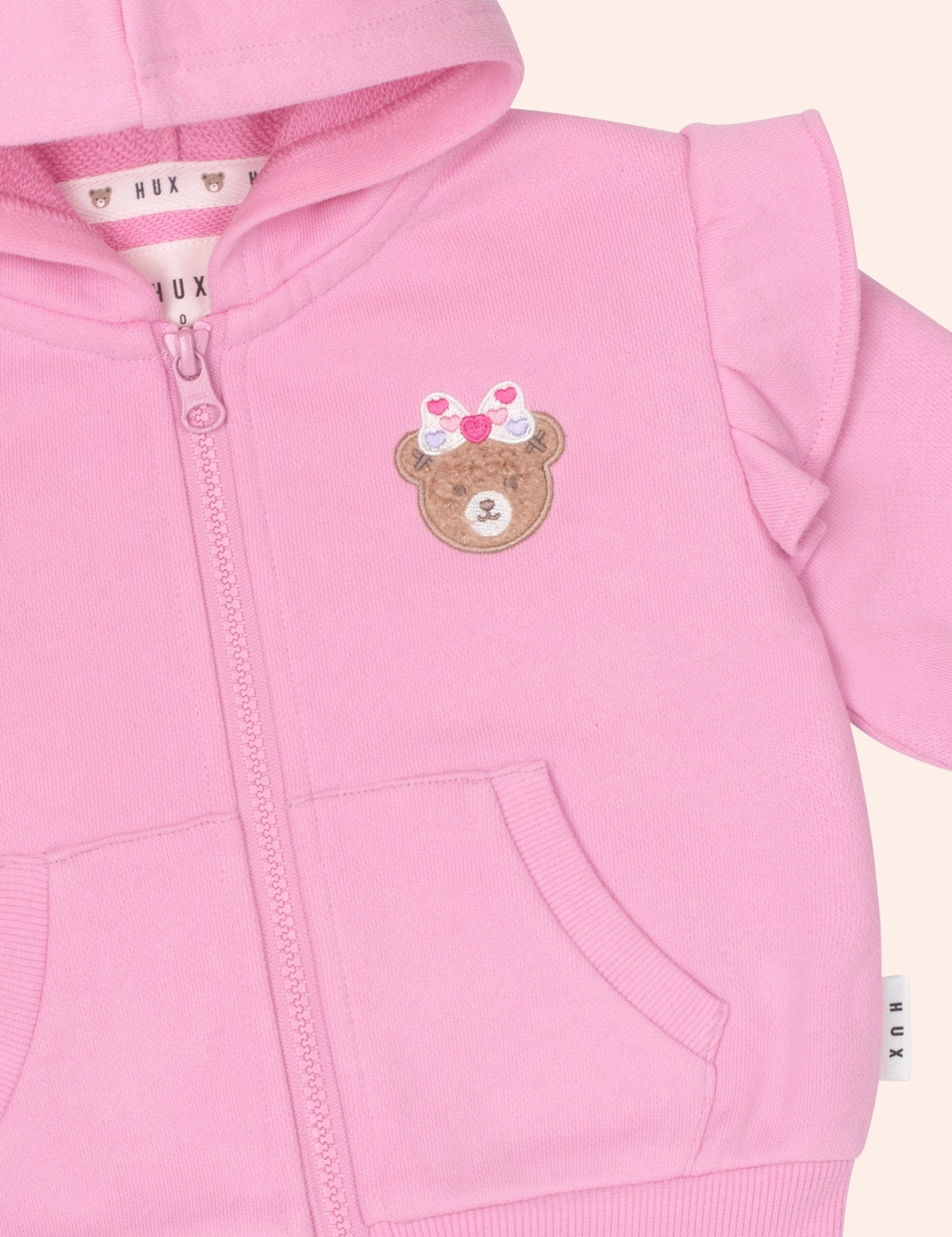 Sherbert Zip Through SWEATSHIRT Huxbaby