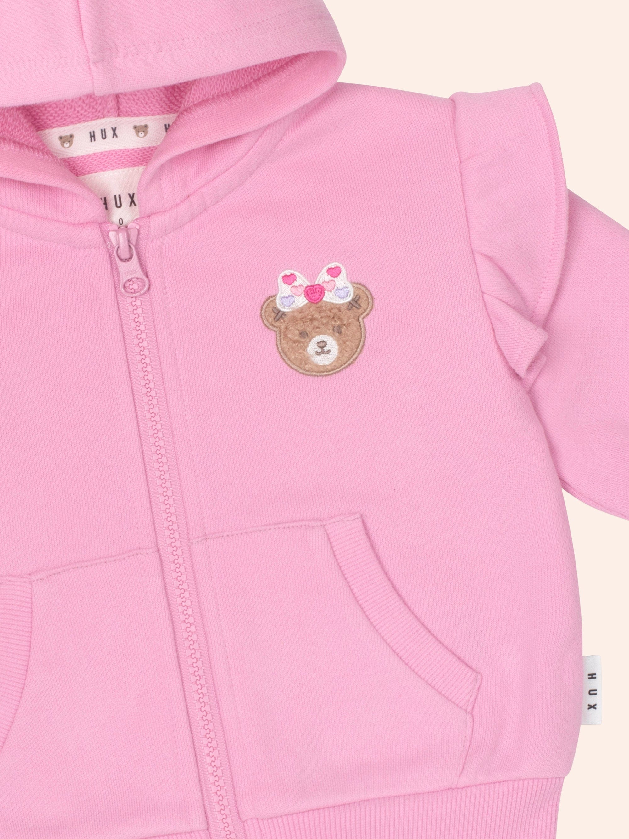 Sherbert Zip Through SWEATSHIRT Huxbaby