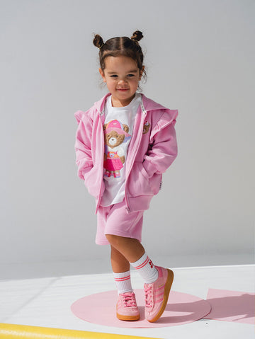 Sherbert Zip Through SWEATSHIRT Huxbaby