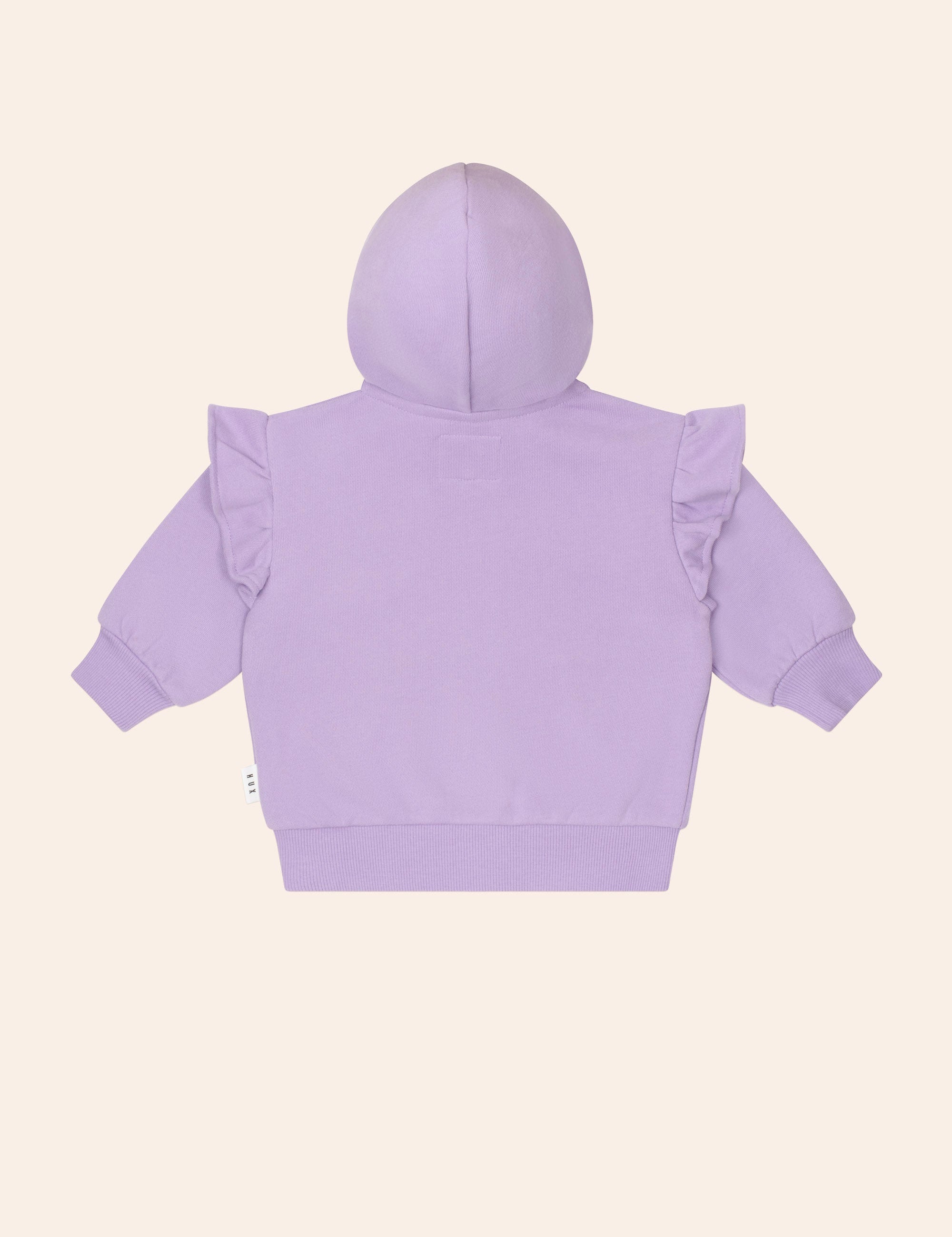 Lavender Zip Through SWEATSHIRT Huxbaby
