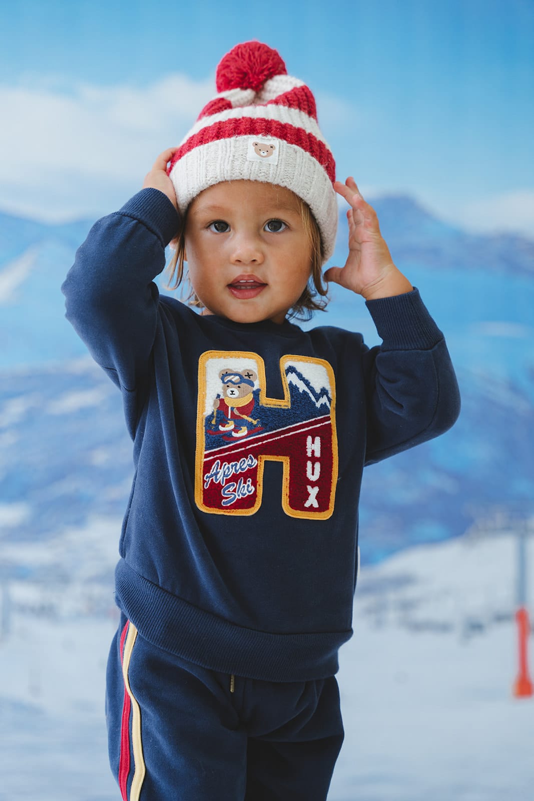 Apres Ski Emblem Sweat SWEATSHIRT Huxbaby Shopify