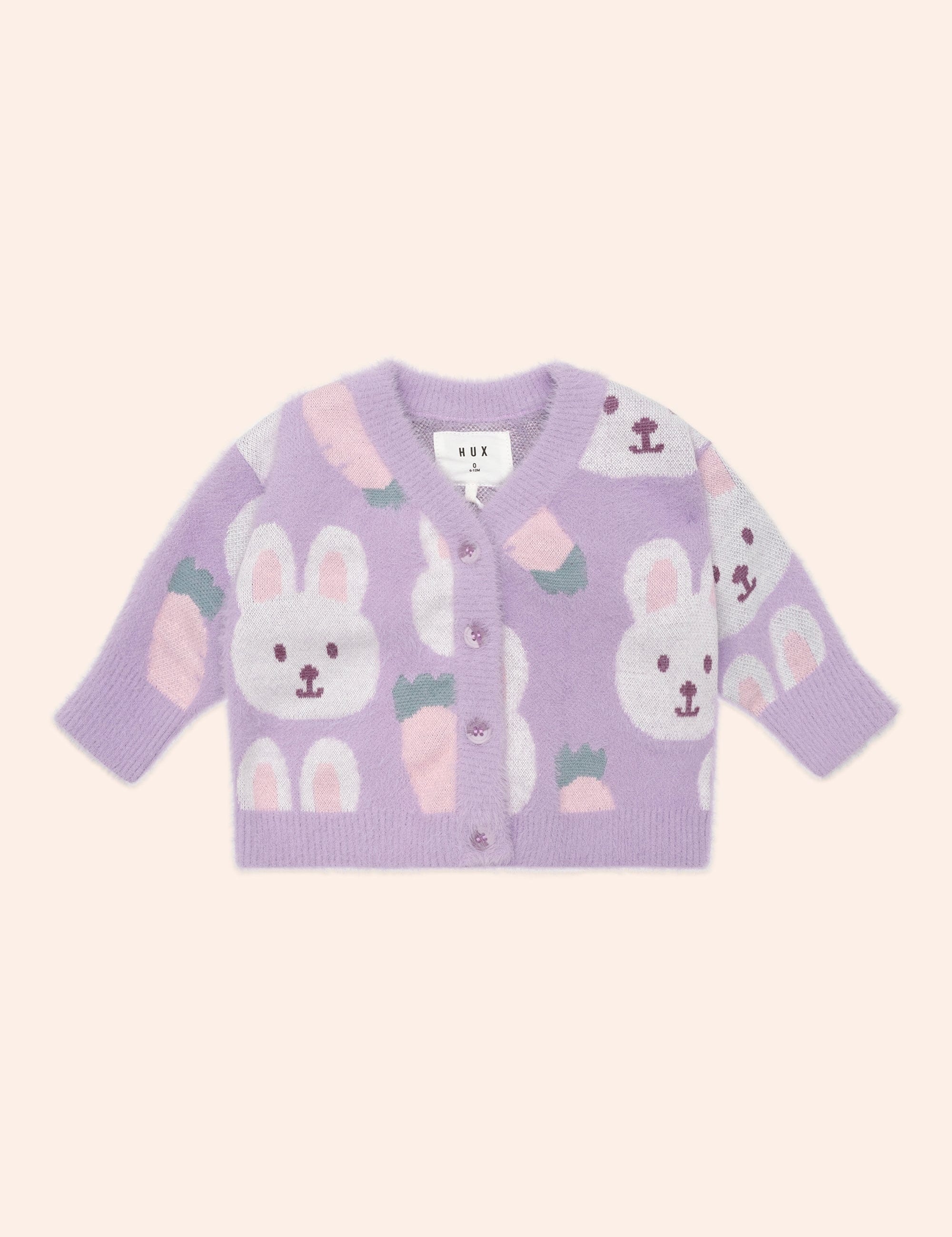 Girls Easter Bunny Knit KNIT JUMPER Huxbaby