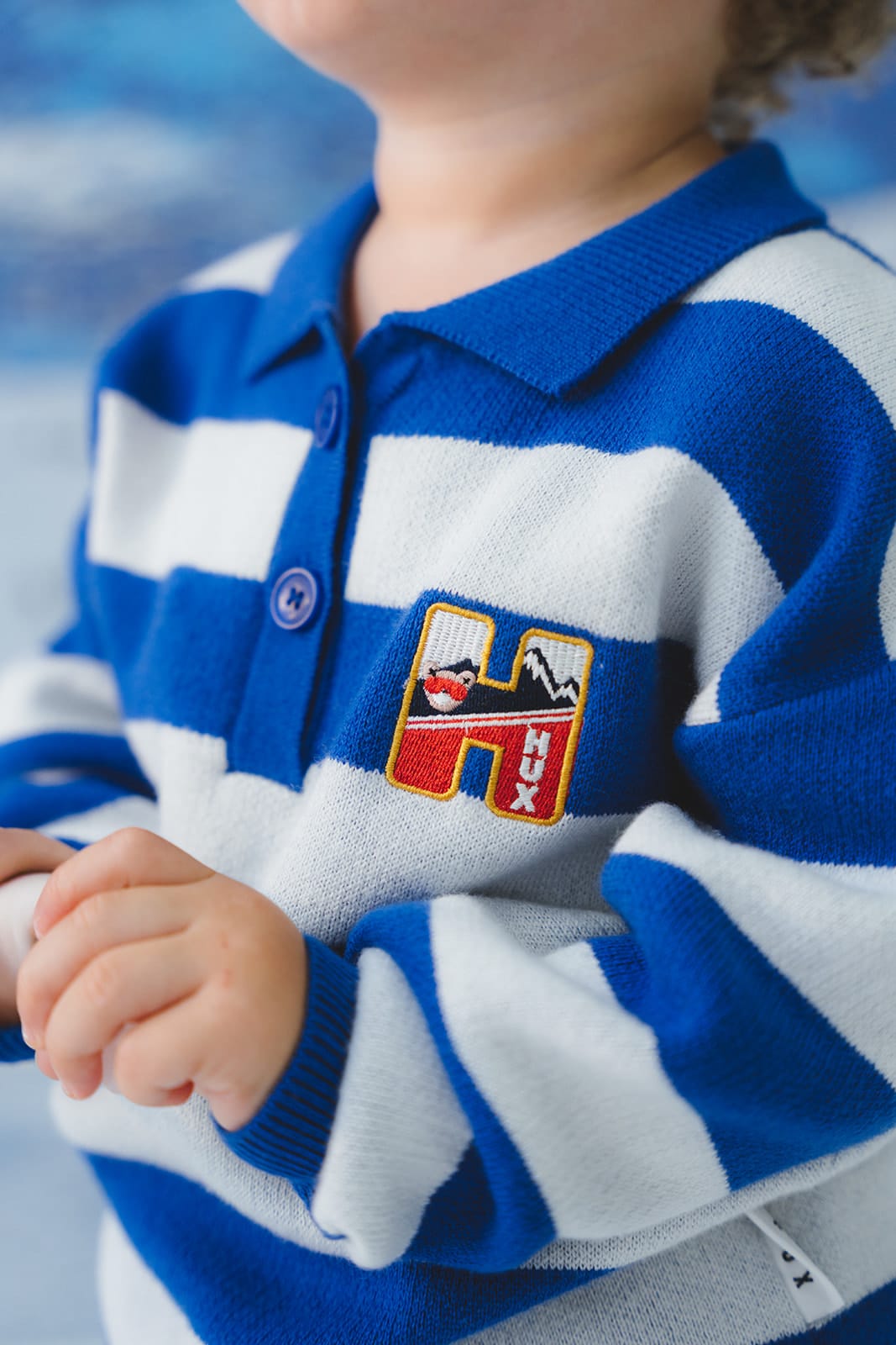 Slouchy Knit Polo KNIT JUMPER Huxbaby Shopify