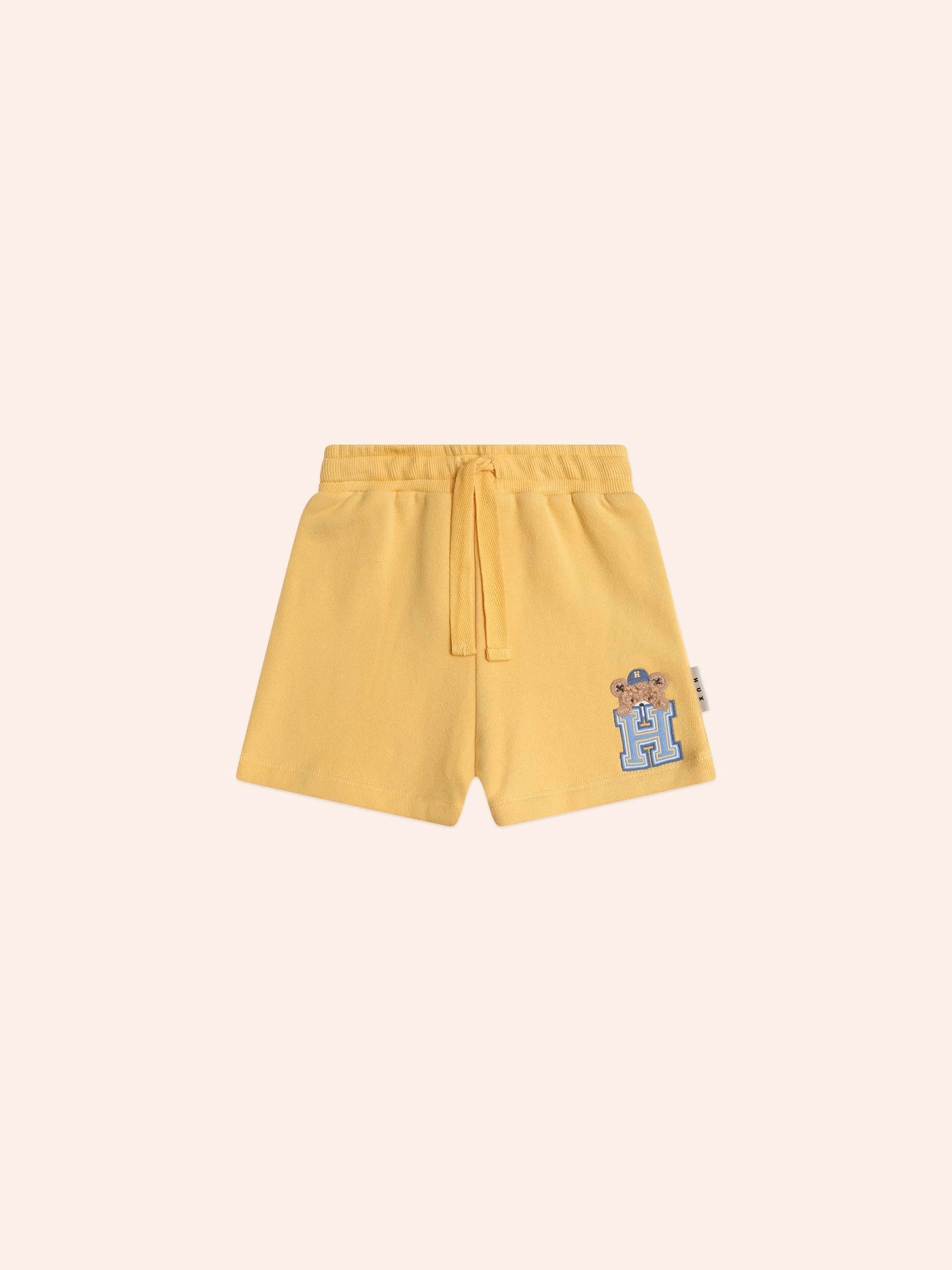 H is for Huxbear Shorts Yellow SHORT Huxbaby
