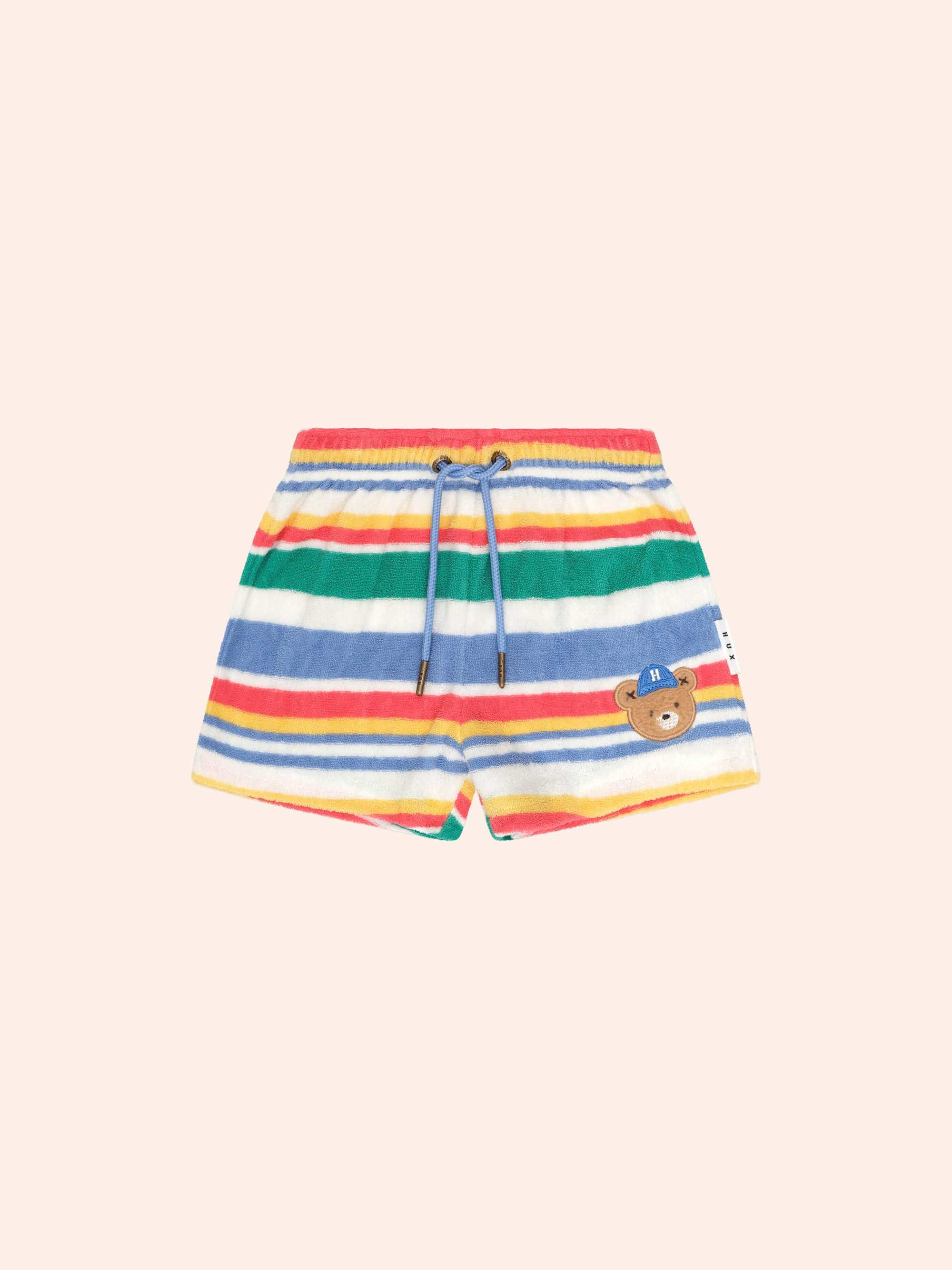 Paradiso Stripe Towelling Short SHORT Huxbaby