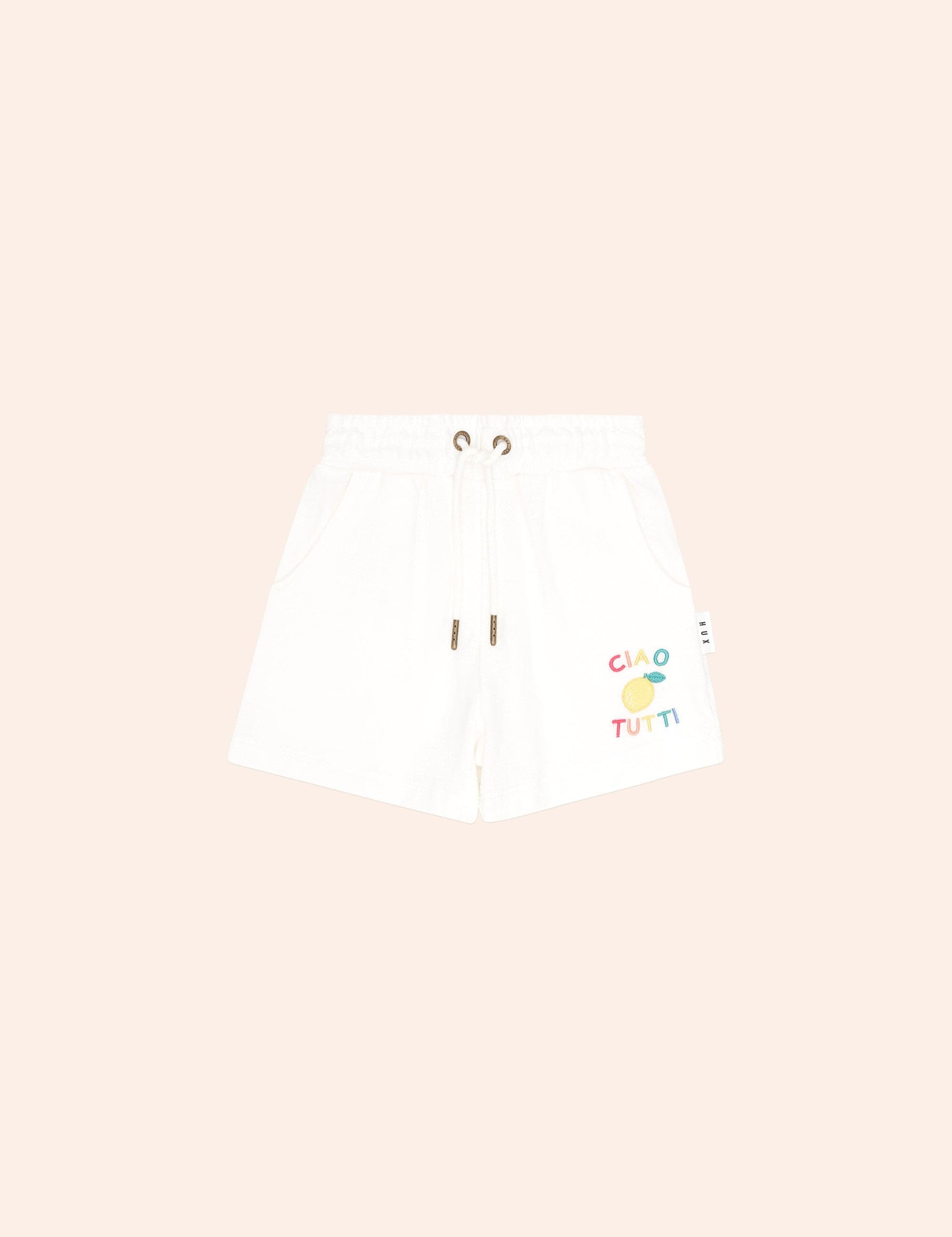 Ciao Tutti Pique Short SHORT Huxbaby