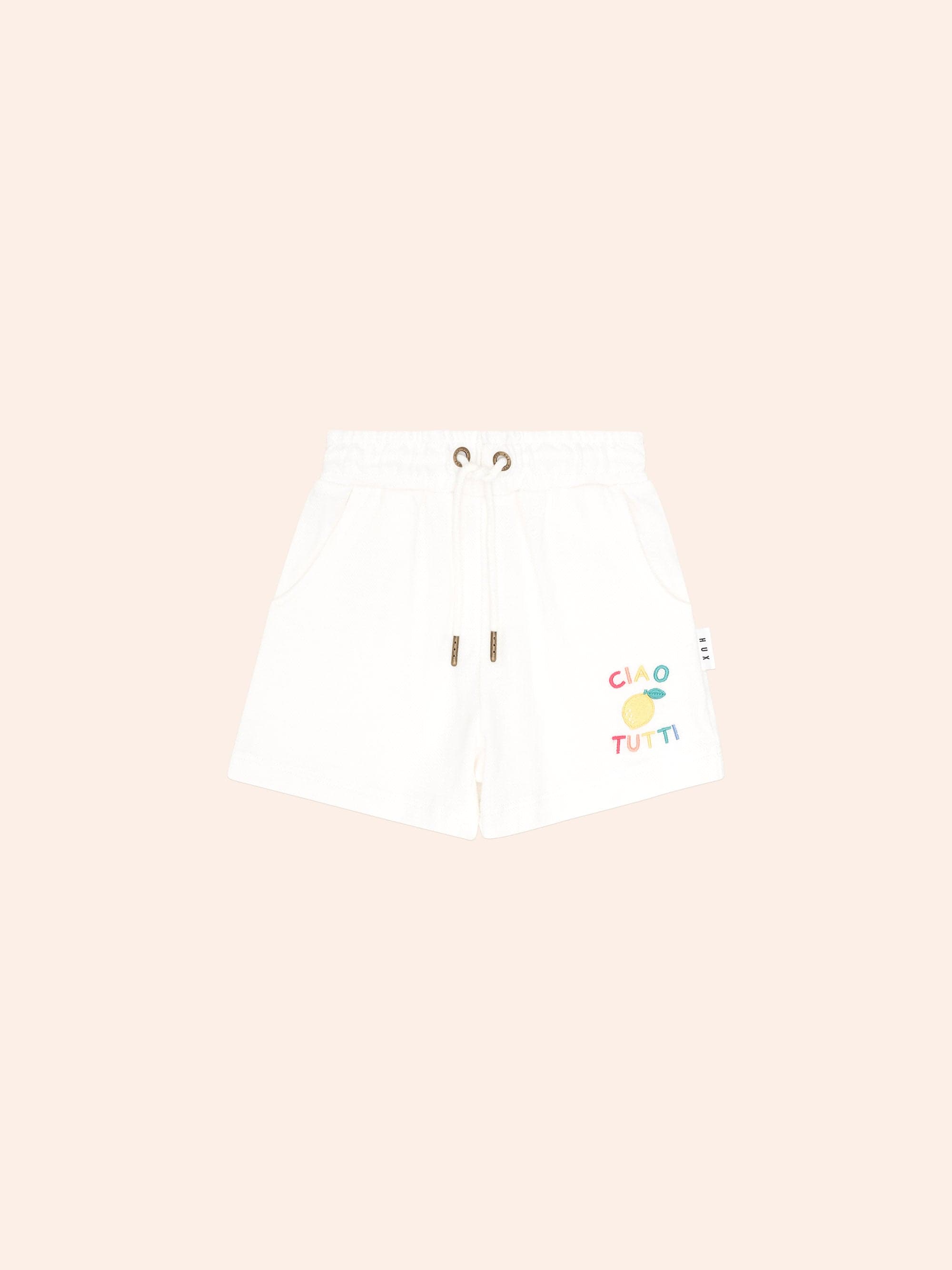 Ciao Tutti Pique Short SHORT Huxbaby
