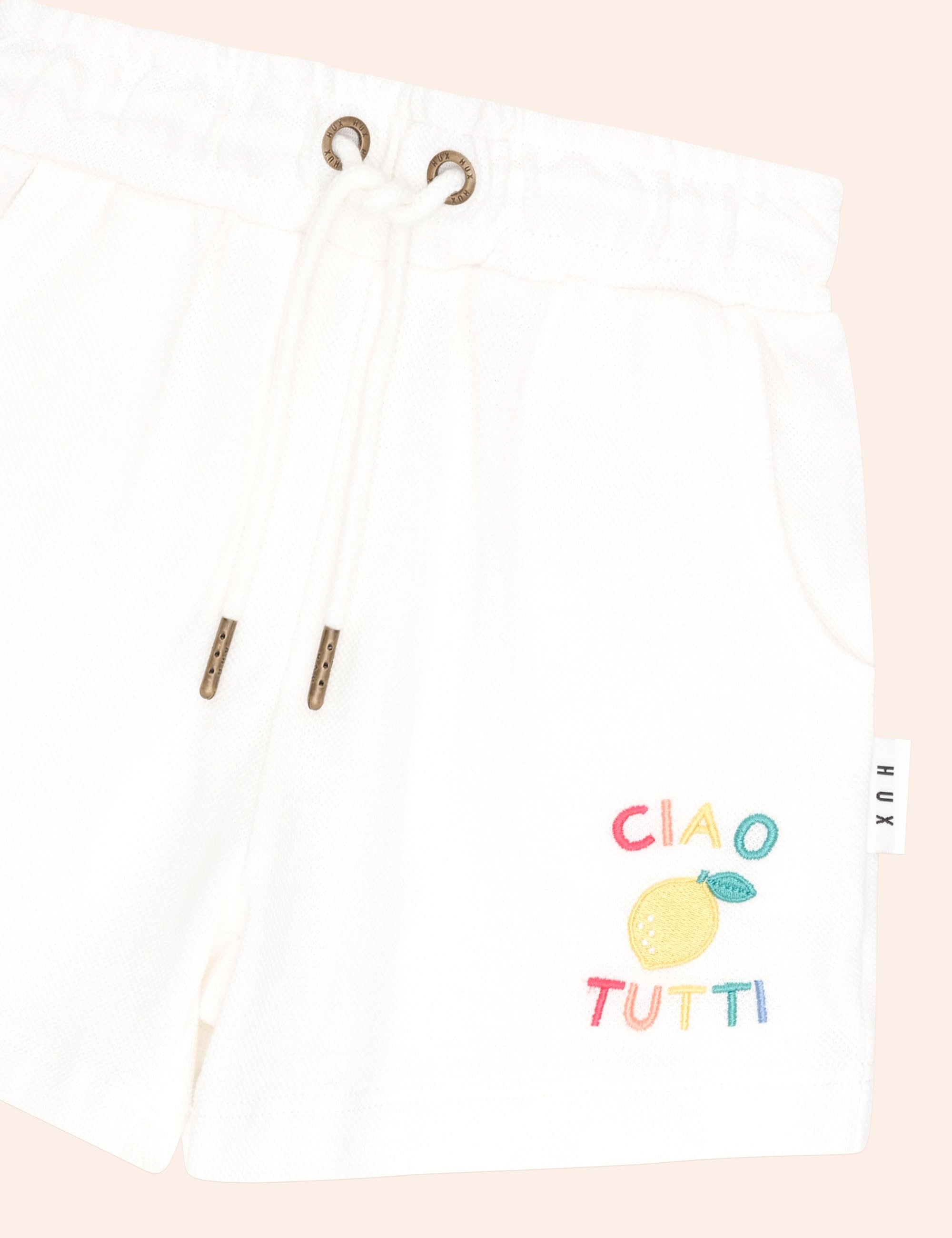Ciao Tutti Pique Short SHORT Huxbaby