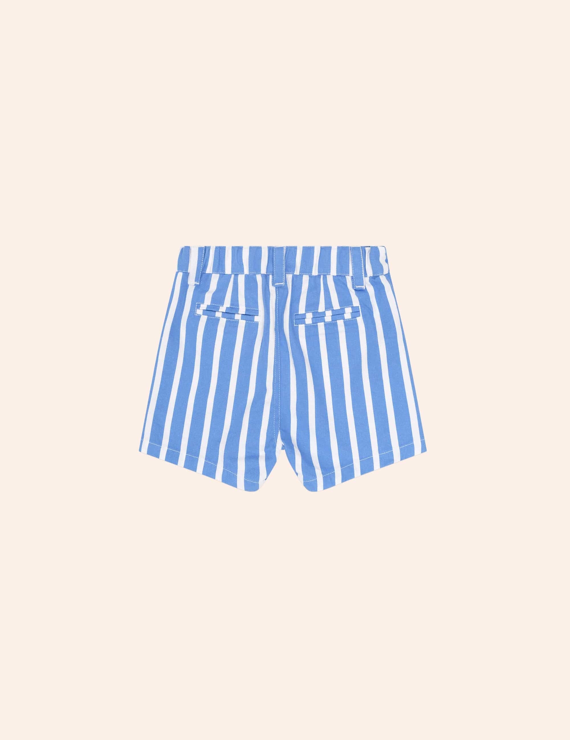 Ocean Ticking Pinstripe Short SHORT Huxbaby