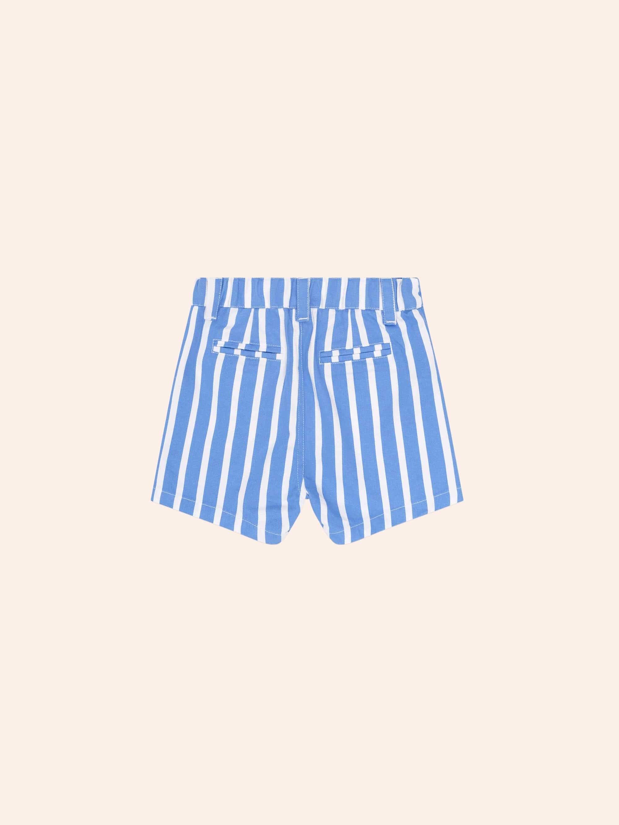 Ocean Ticking Pinstripe Short SHORT Huxbaby