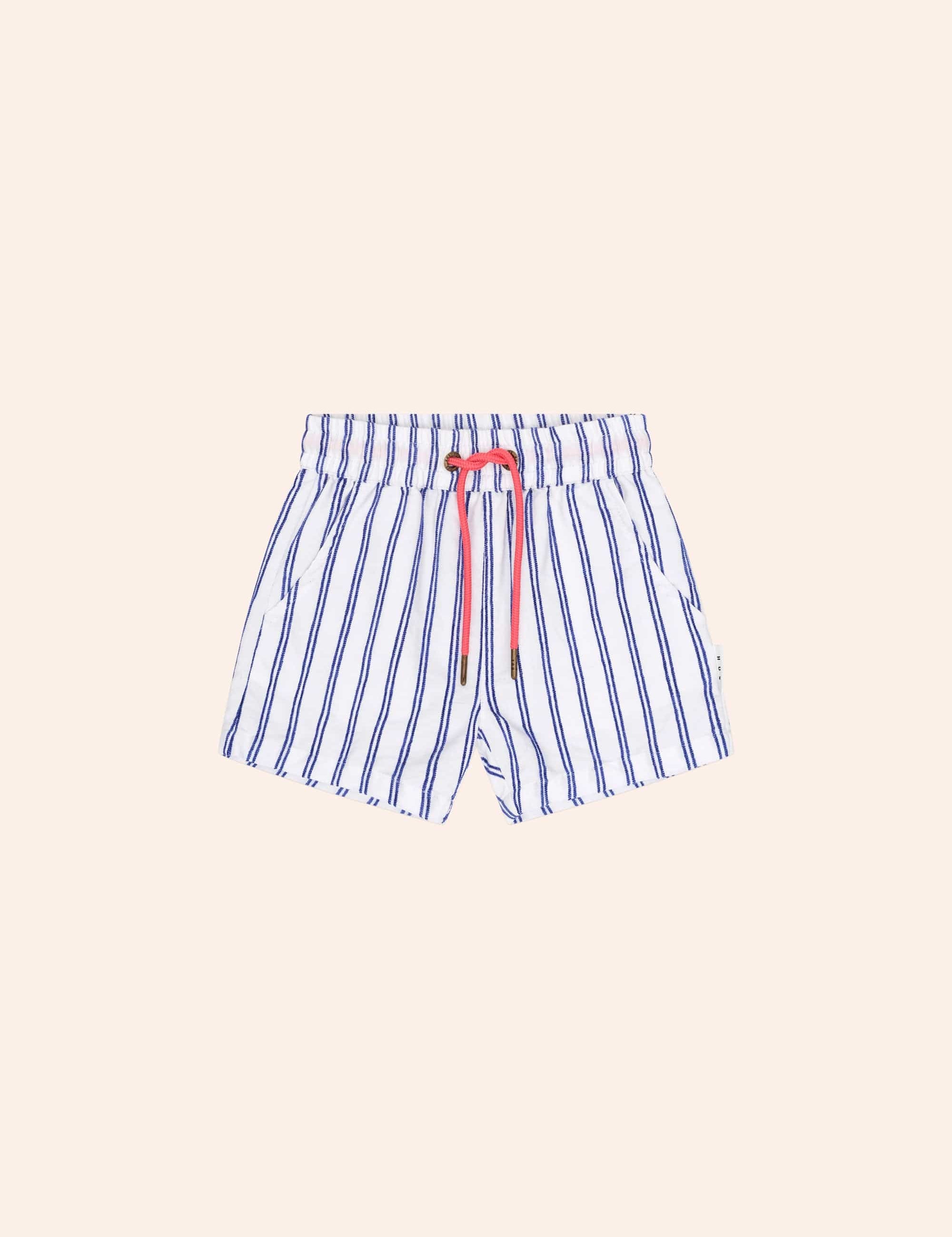 Ocean Stripe Short SHORT Huxbaby
