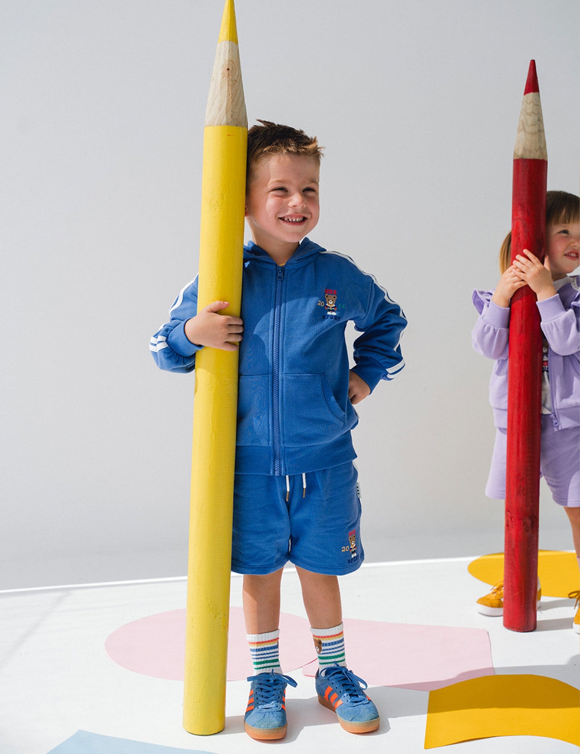 Heritage Blue Short SHORT Huxbaby