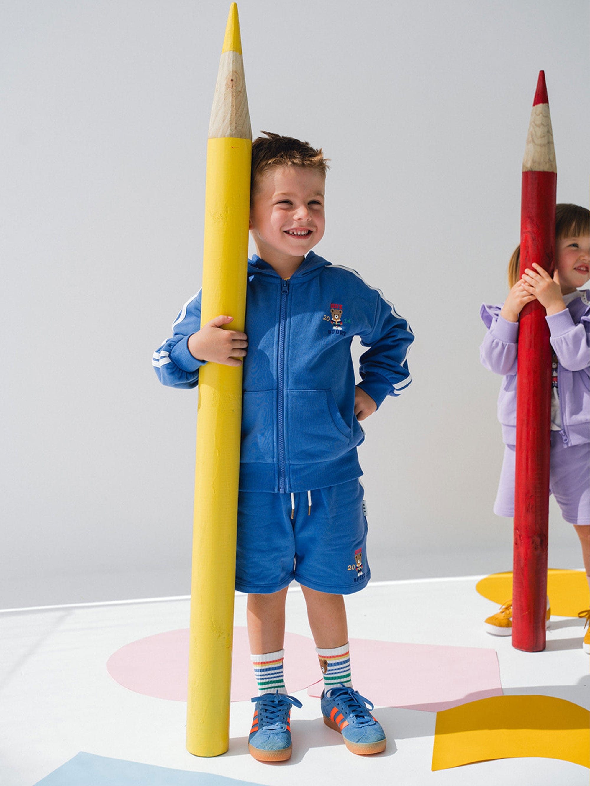 Heritage Blue Short SHORT Huxbaby