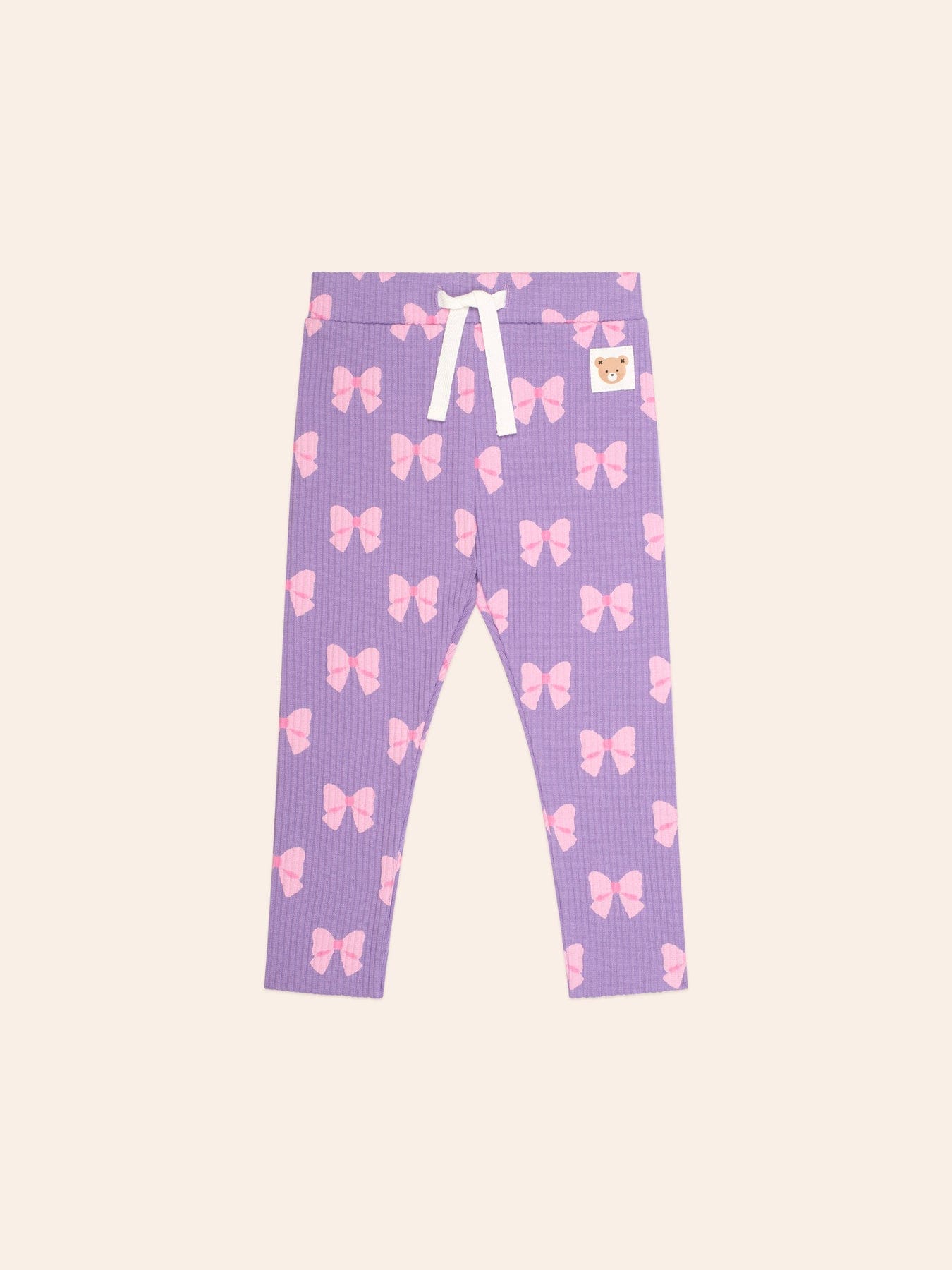 Bow Rib Legging LEGGING Huxbaby Shopify