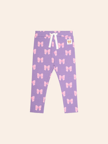 Bow Rib Legging LEGGING Huxbaby Shopify