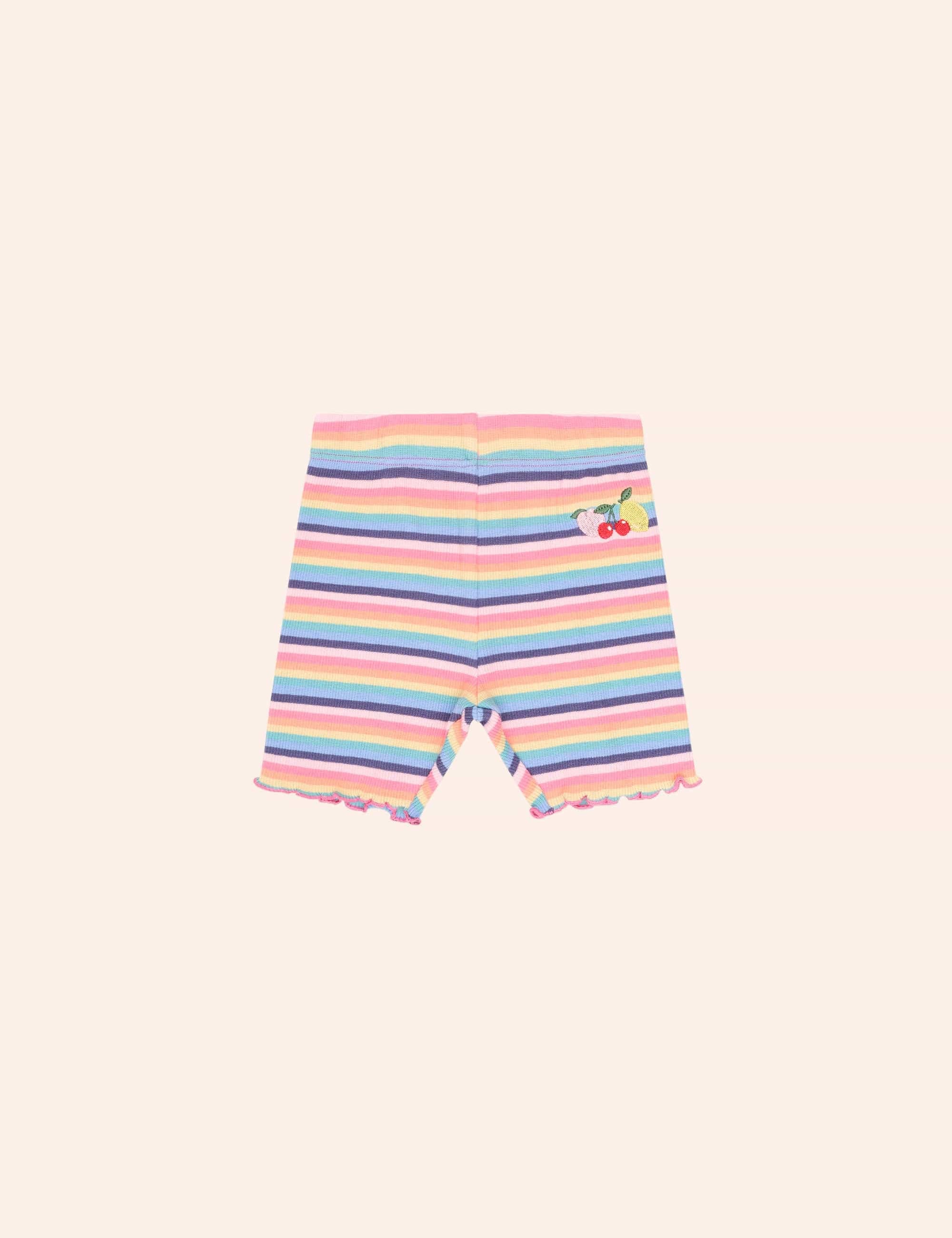Tutti Frutti Rib Bike Short SHORT Huxbaby