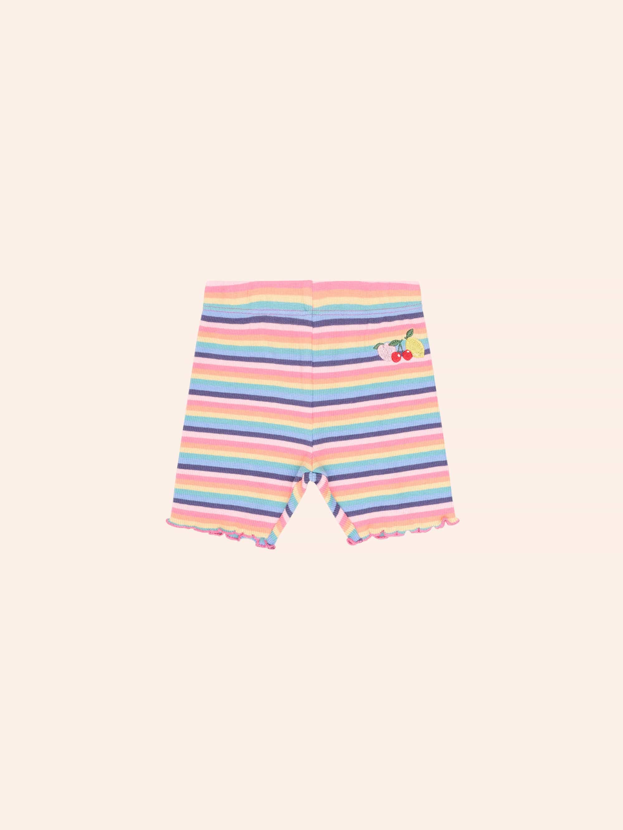 Tutti Frutti Rib Bike Short SHORT Huxbaby