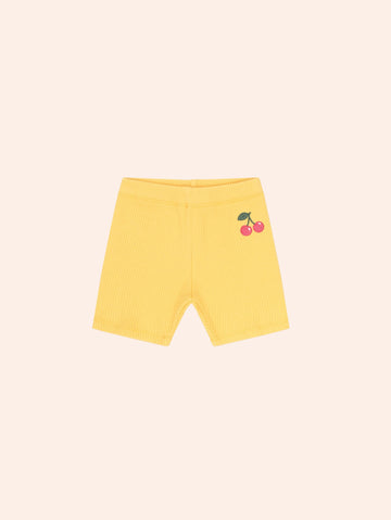 Sunshine Rib Cherry Bike Short SHORT Huxbaby