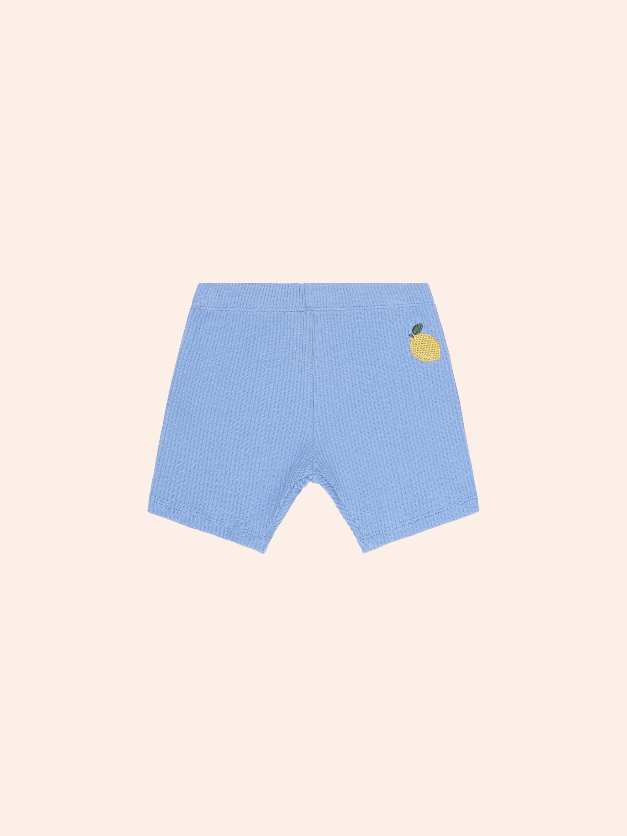 Seaside Rib Lemon Bike Short SHORT Huxbaby