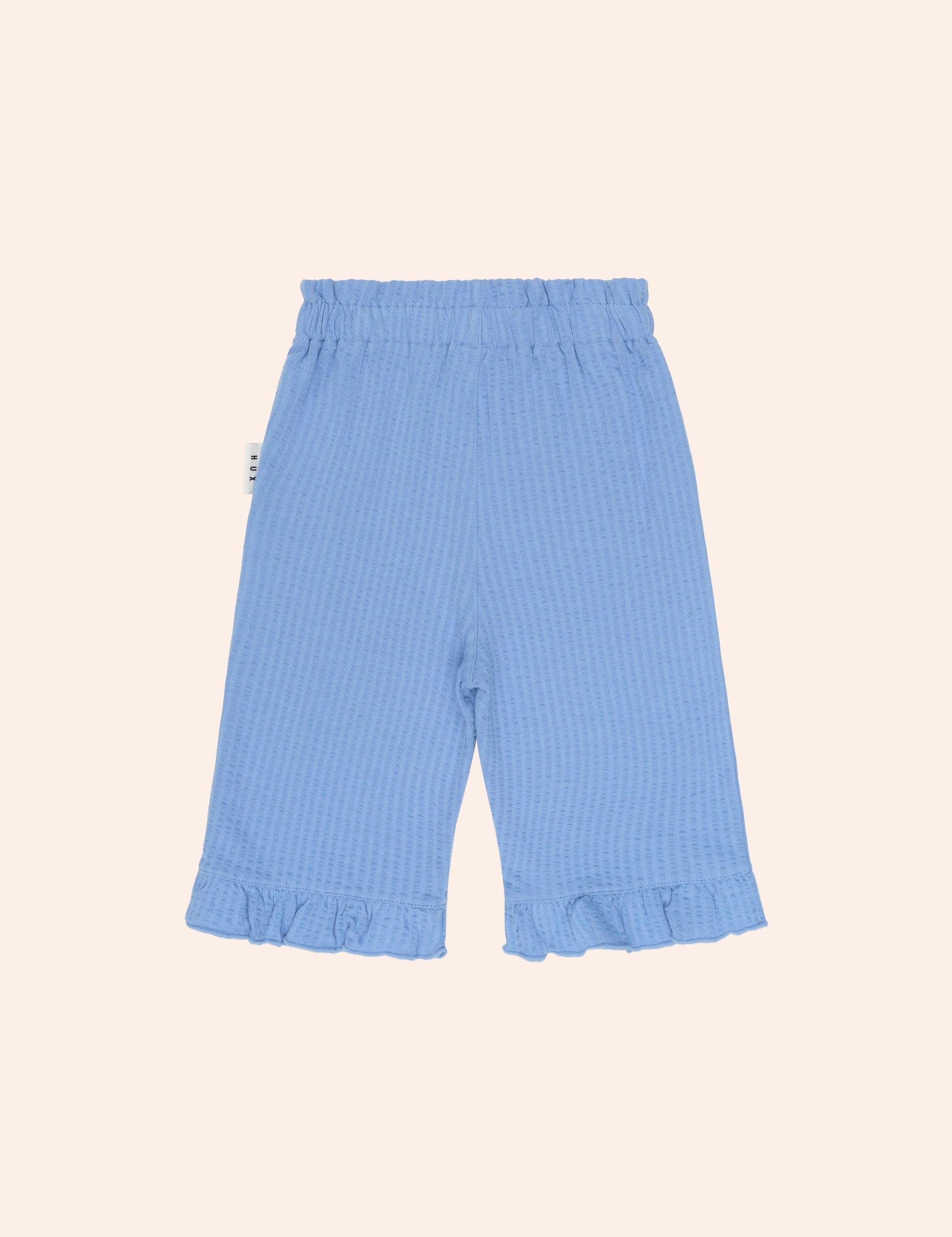 Strawberry Seersucker Frill Pant PANT Huxbaby