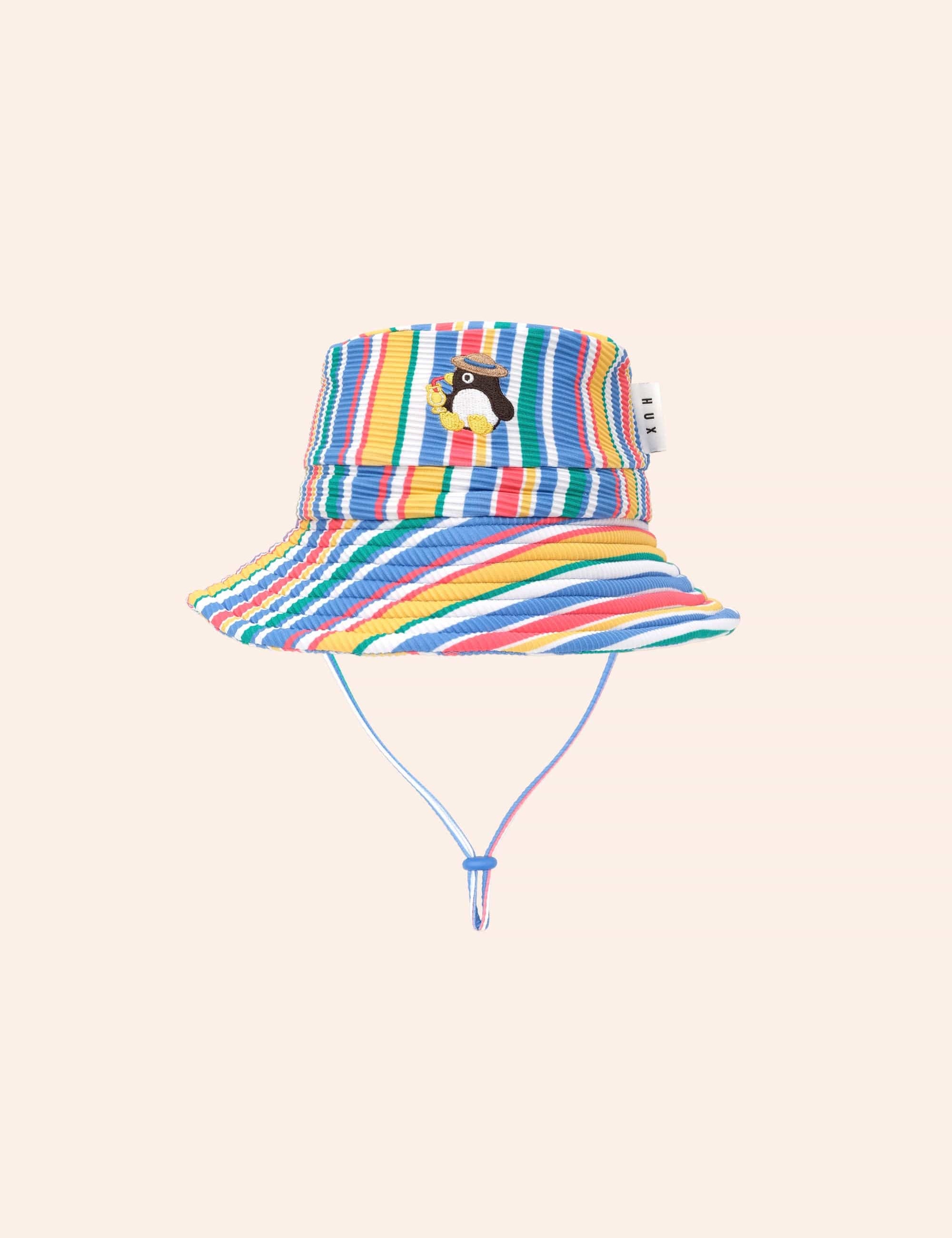 Percy Paradiso Stripe Ottoman Swimhat SWIMWEAR Huxbaby