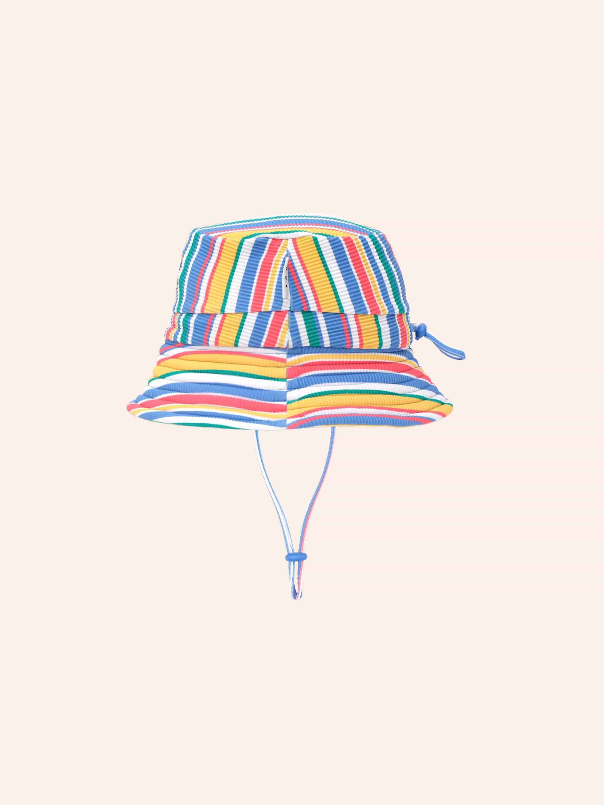 Percy Paradiso Stripe Ottoman Swimhat SWIMWEAR Huxbaby