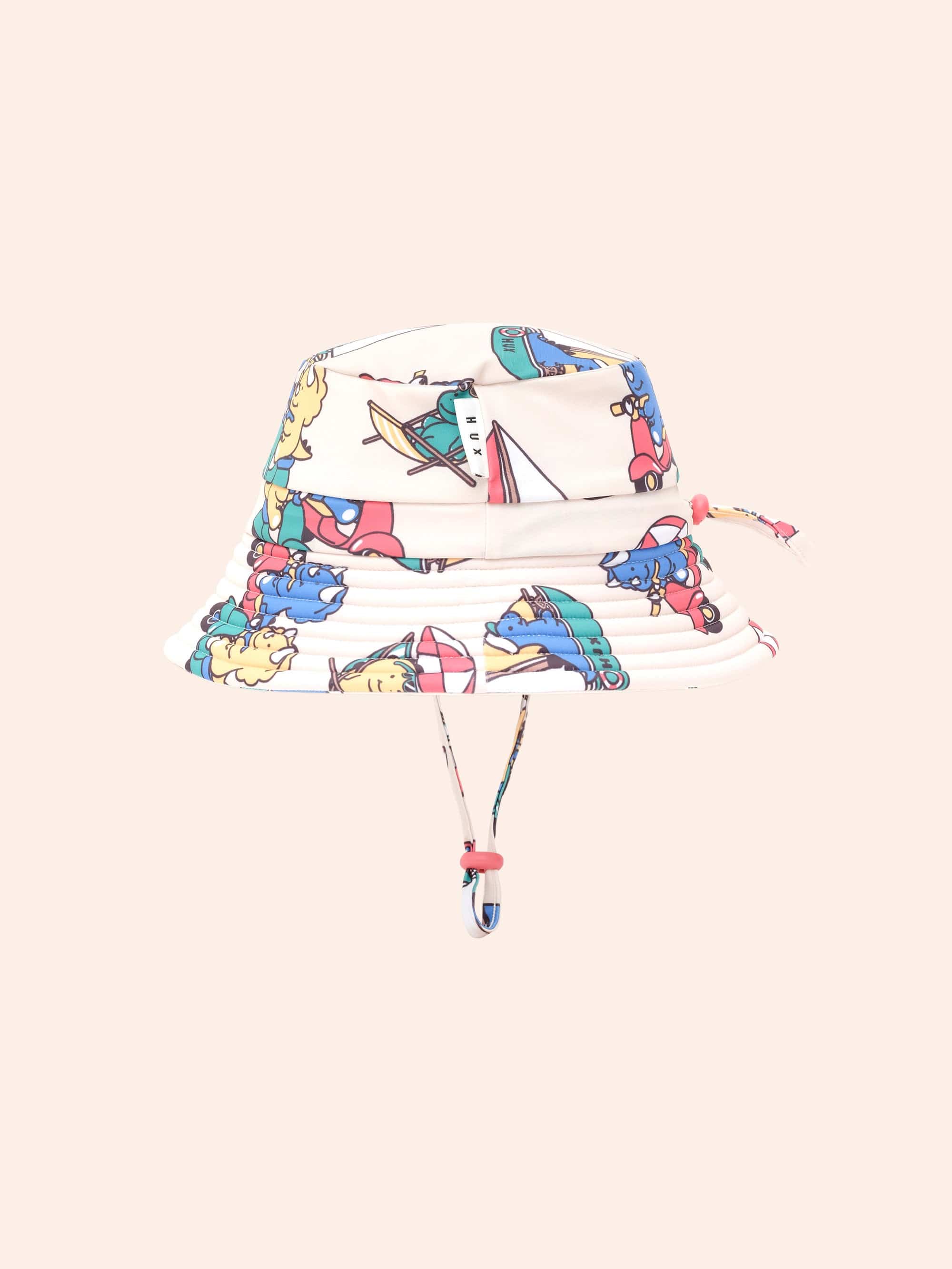 Vacay Dino Swim Hat SWIMWEAR Huxbaby