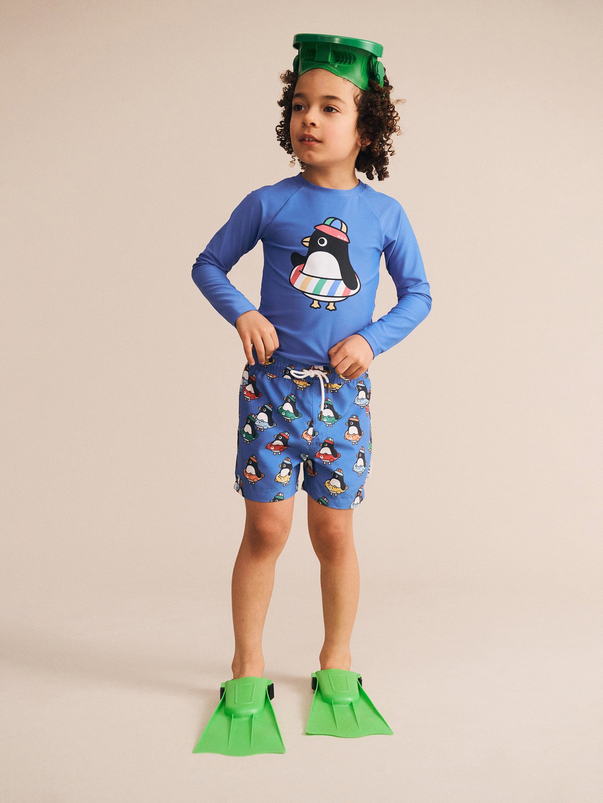 Vacay Percy Rashie SWIMWEAR Huxbaby