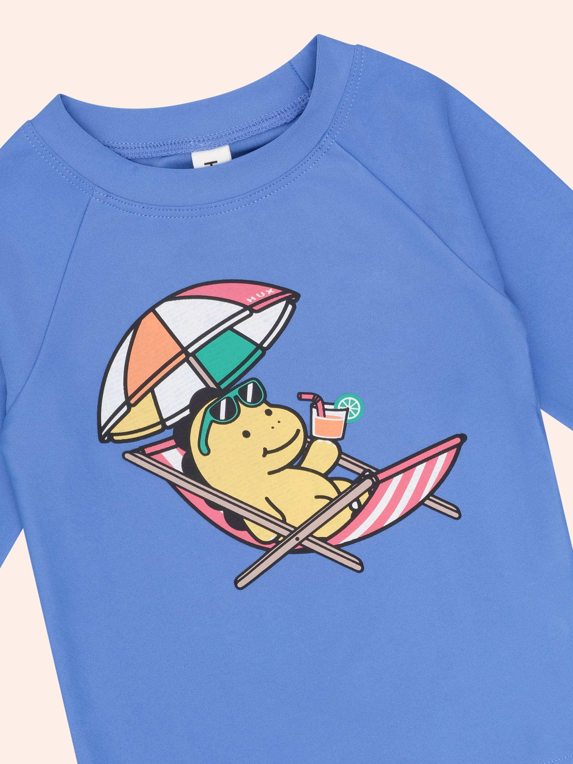 Vacay Dino Rashie SWIMWEAR Huxbaby