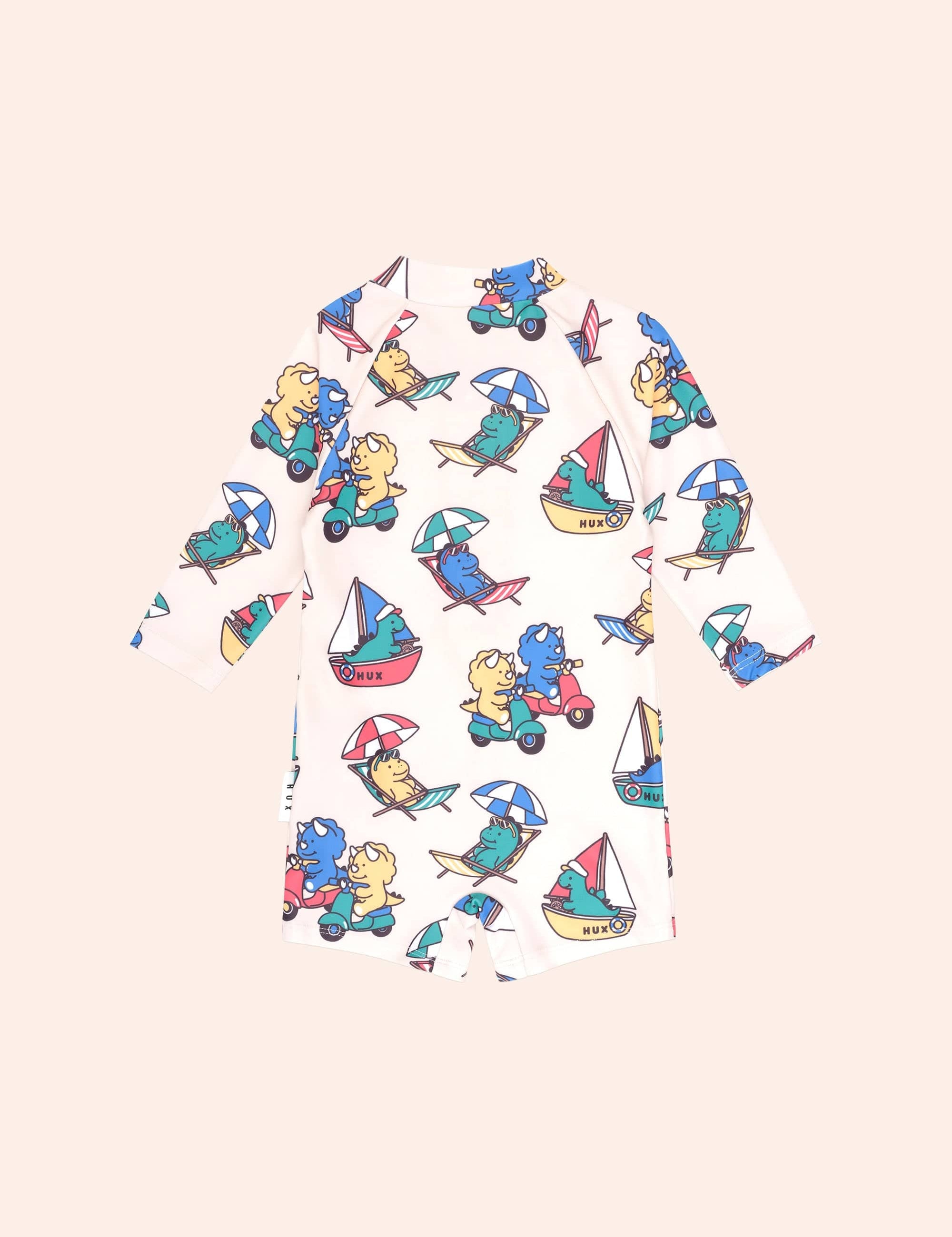 Vacay Dino Rashsuit SWIMWEAR Huxbaby