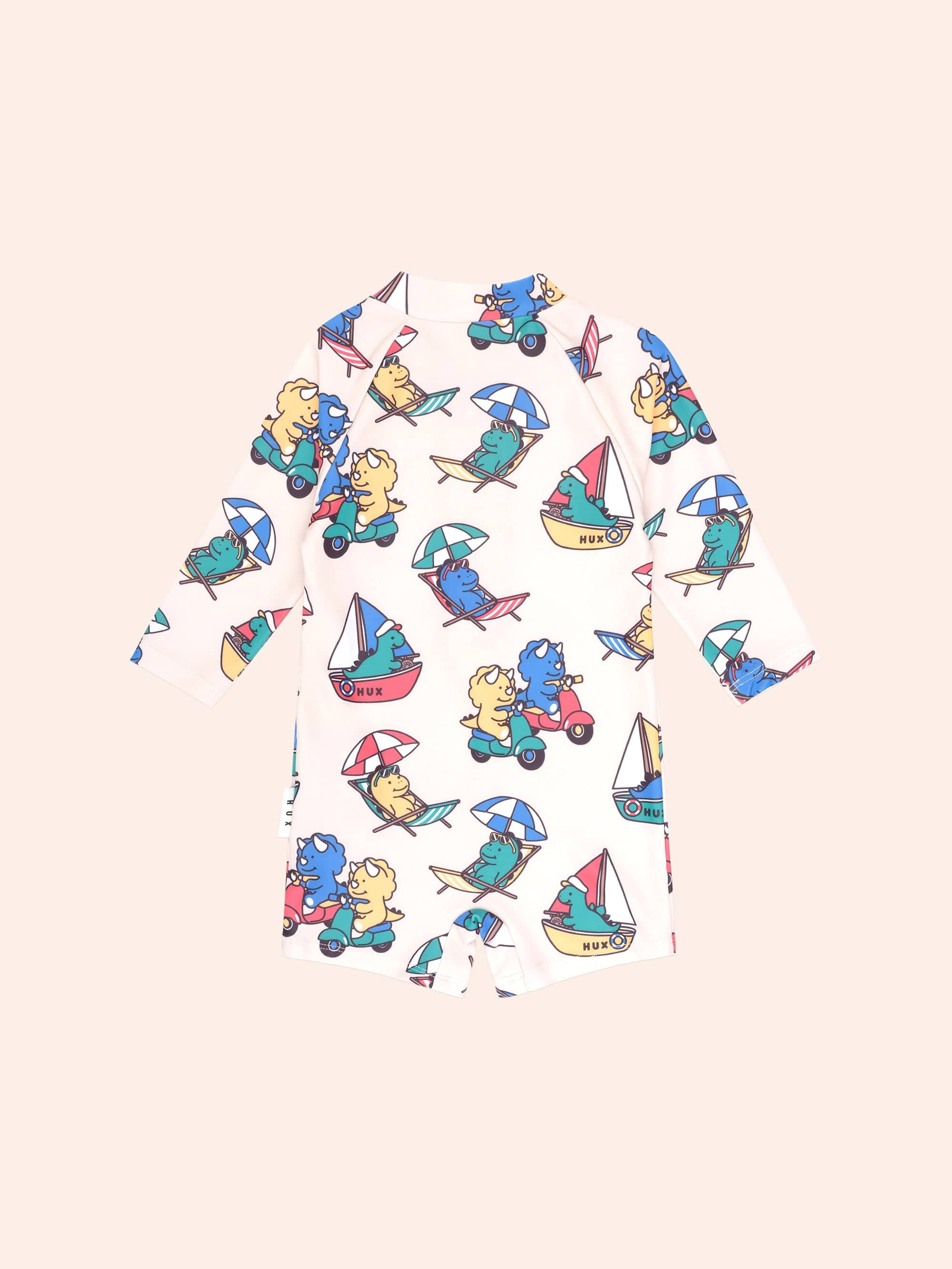 Vacay Dino Rashsuit SWIMWEAR Huxbaby