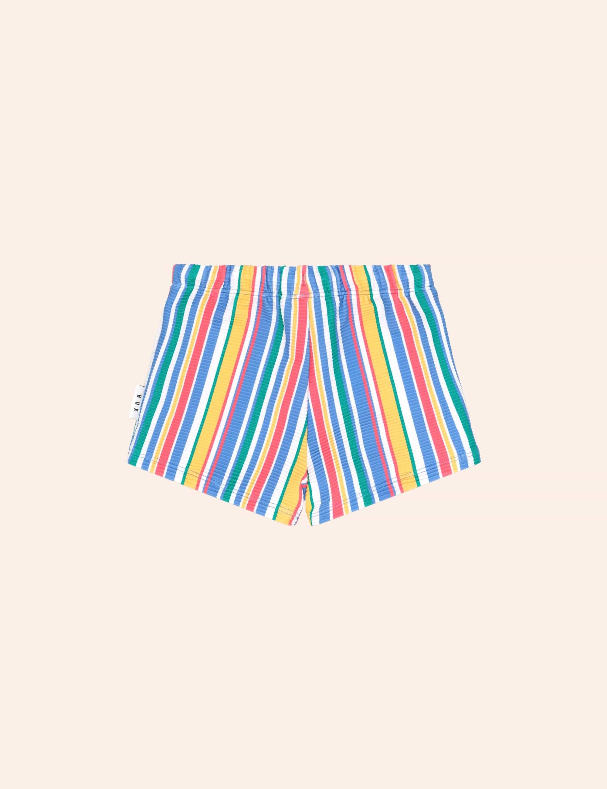 Paradiso Stripe Ottoman Boardshort SWIMWEAR Huxbaby