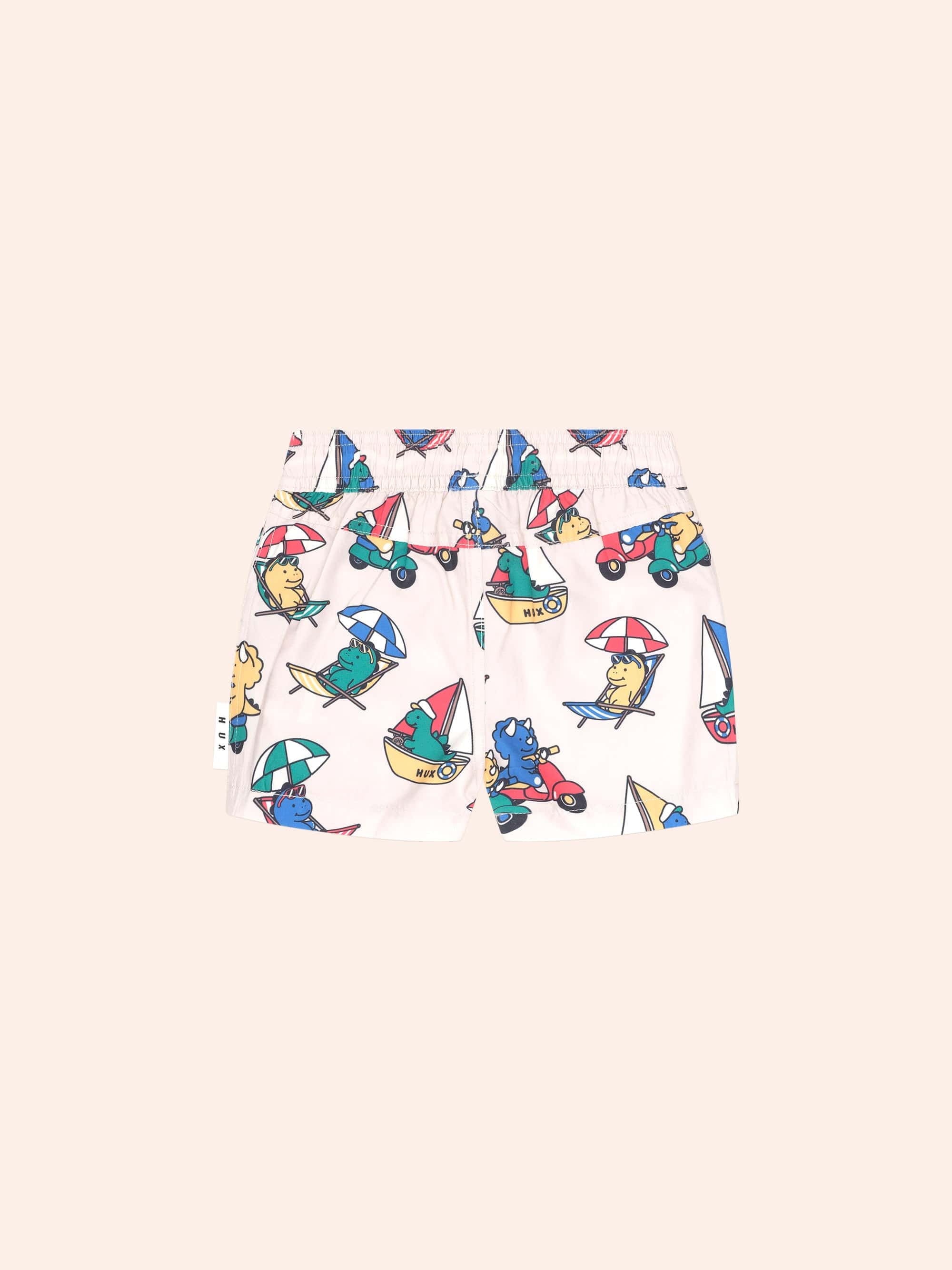 Vacay Dino Boardshort SWIMWEAR Huxbaby