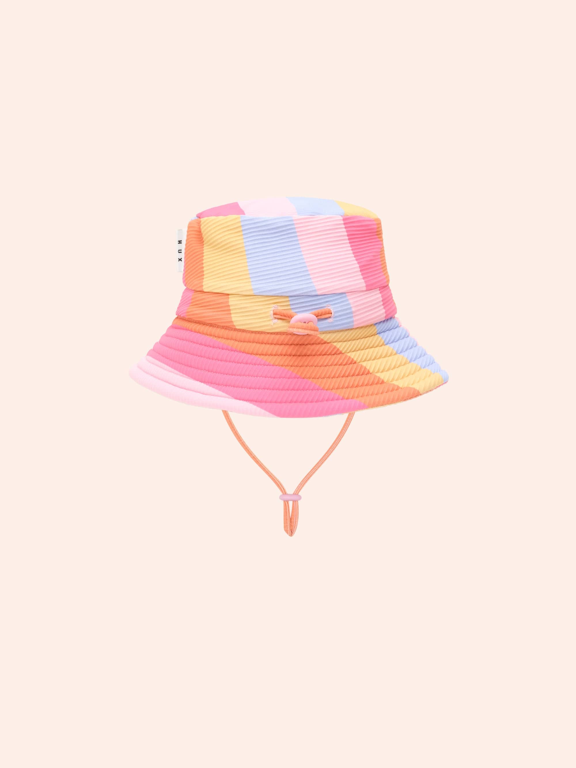 Paradiso Stripe Swimhat SWIMWEAR Huxbaby