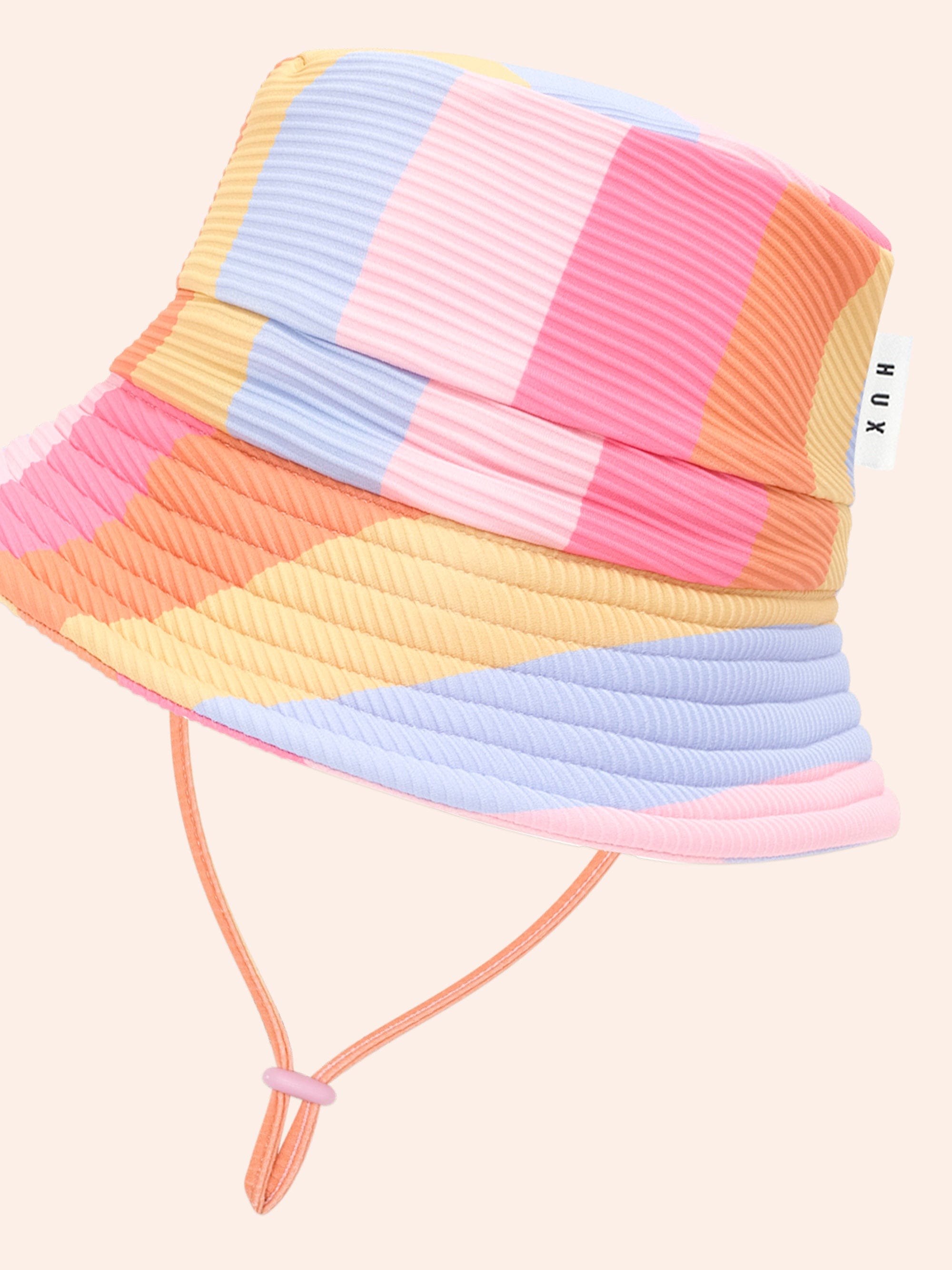 Paradiso Stripe Swimhat SWIMWEAR Huxbaby
