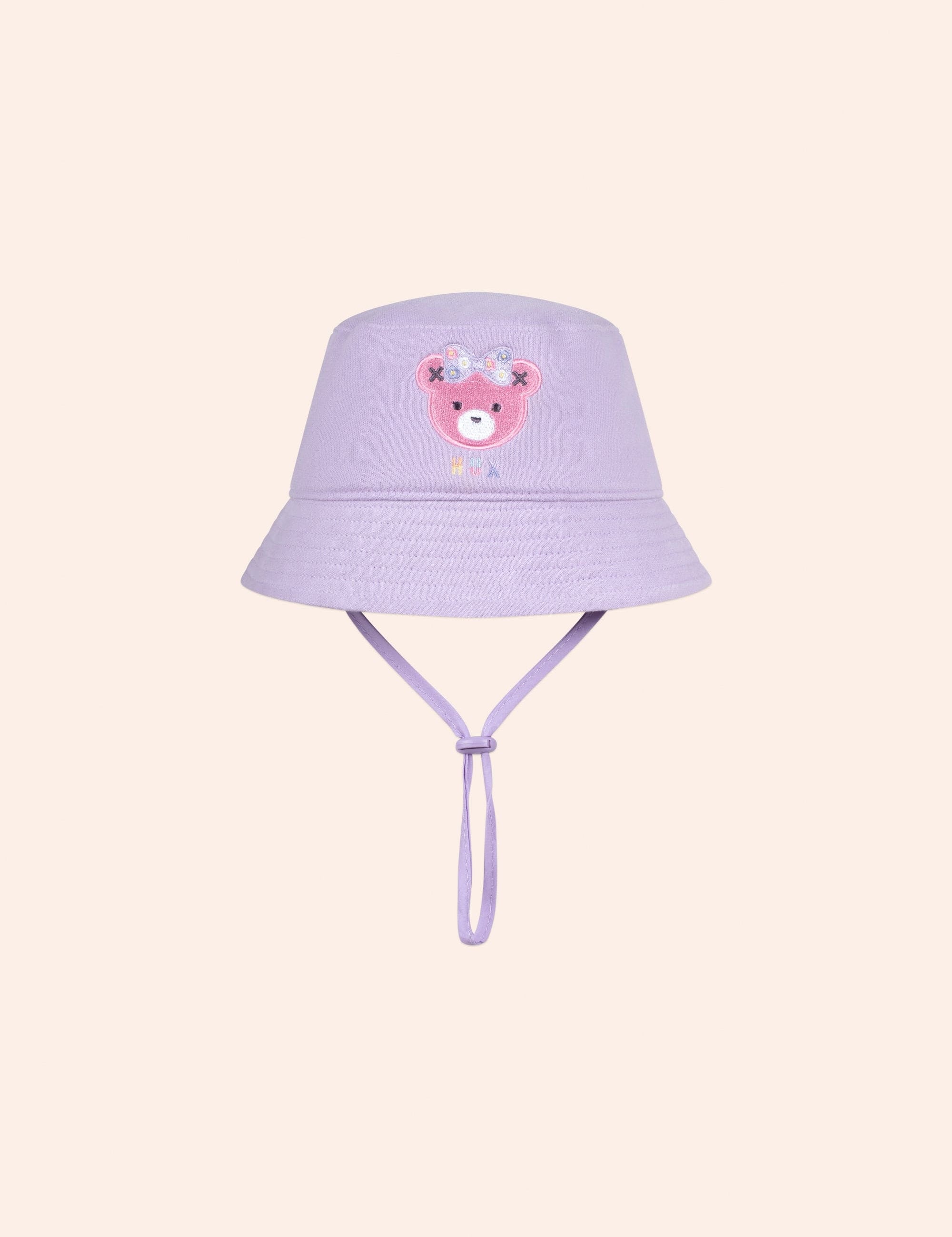 Purple Rainbow Hux Bucket Hat ACCESSORIES Huxbaby