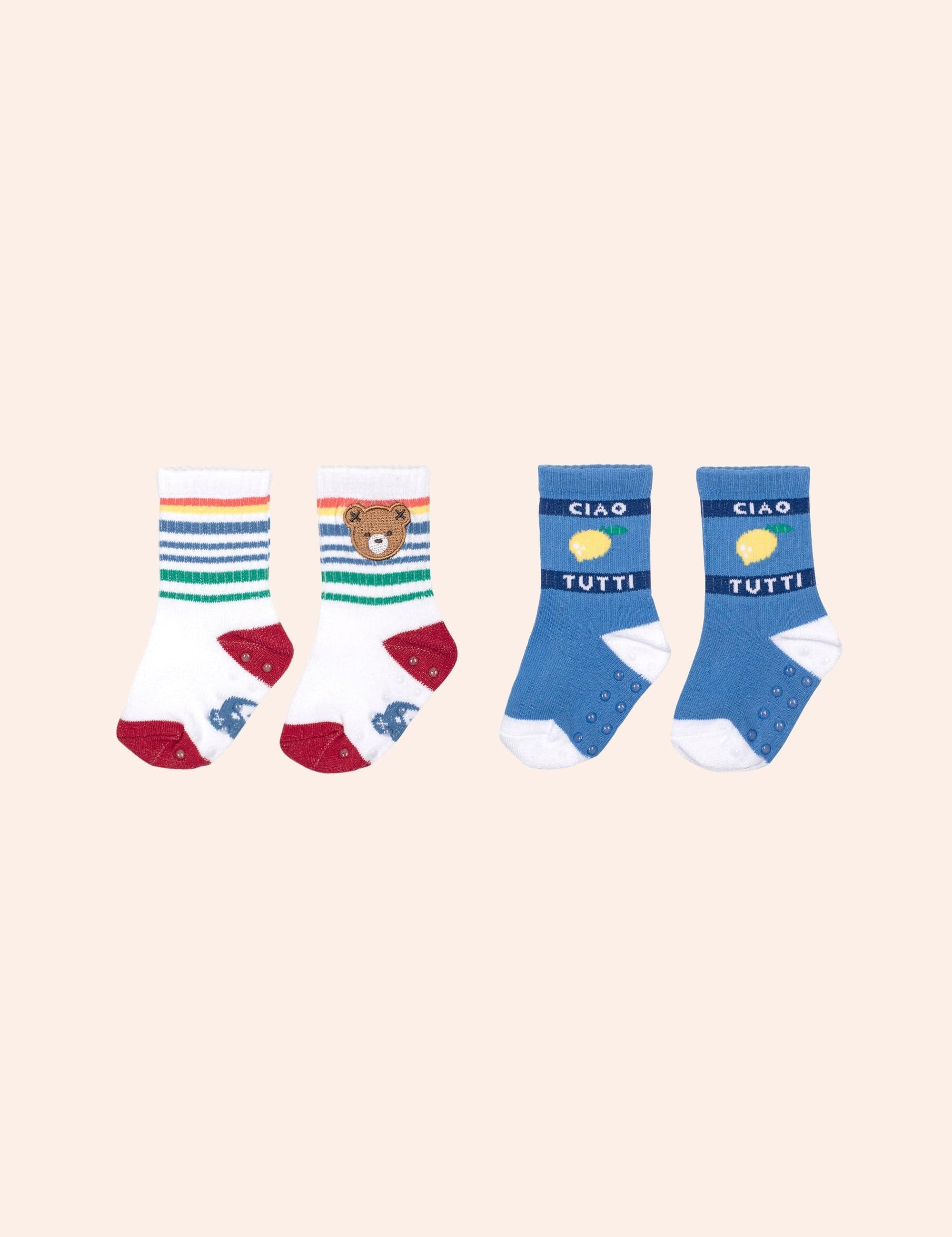2 Pack Paradiso Sport Socks ACCESSORIES Huxbaby