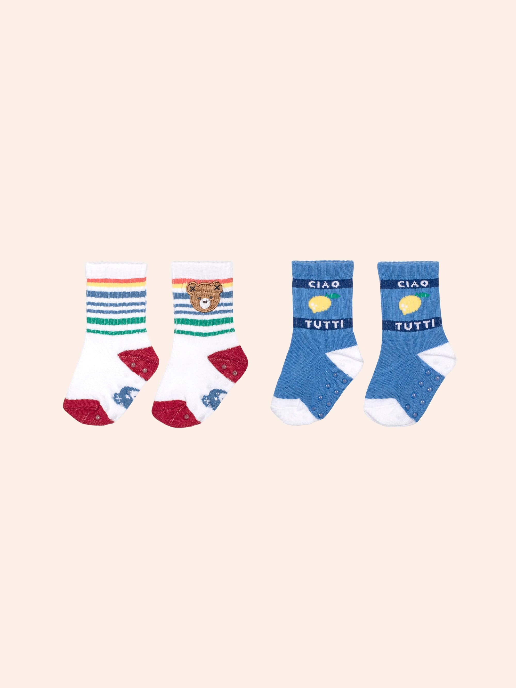 2 Pack Paradiso Sport Socks ACCESSORIES Huxbaby