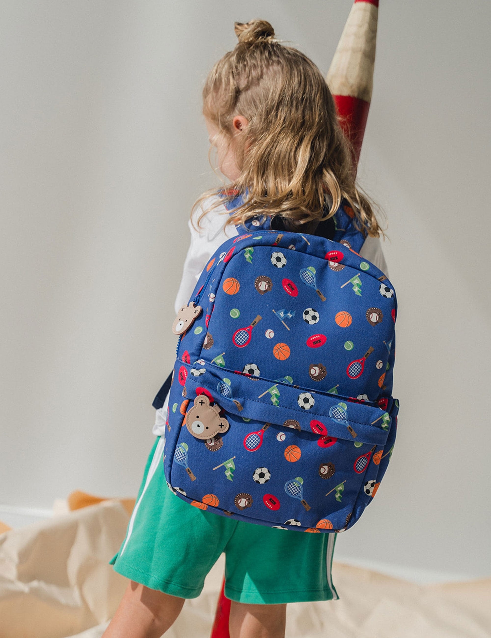 Hux Sports Back To Kinder Backpack ACCESSORIES Huxbaby