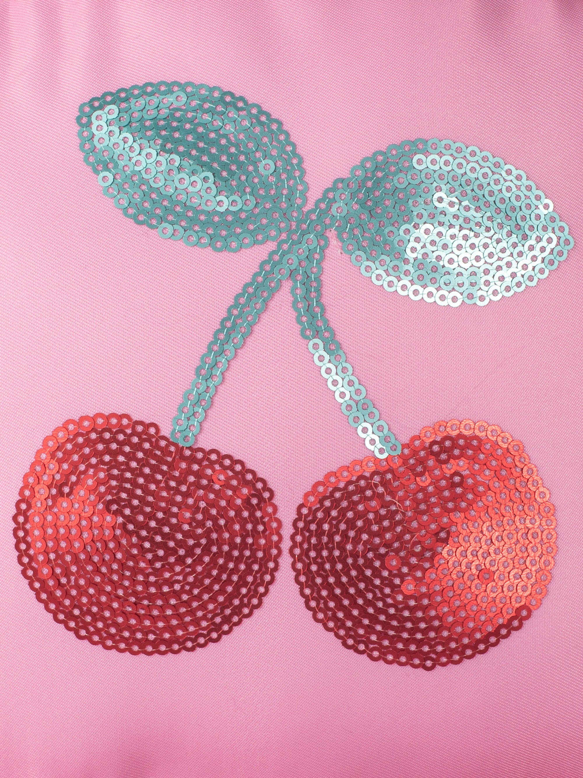 Cherry Sequin Backpack ACCESSORIES Huxbaby