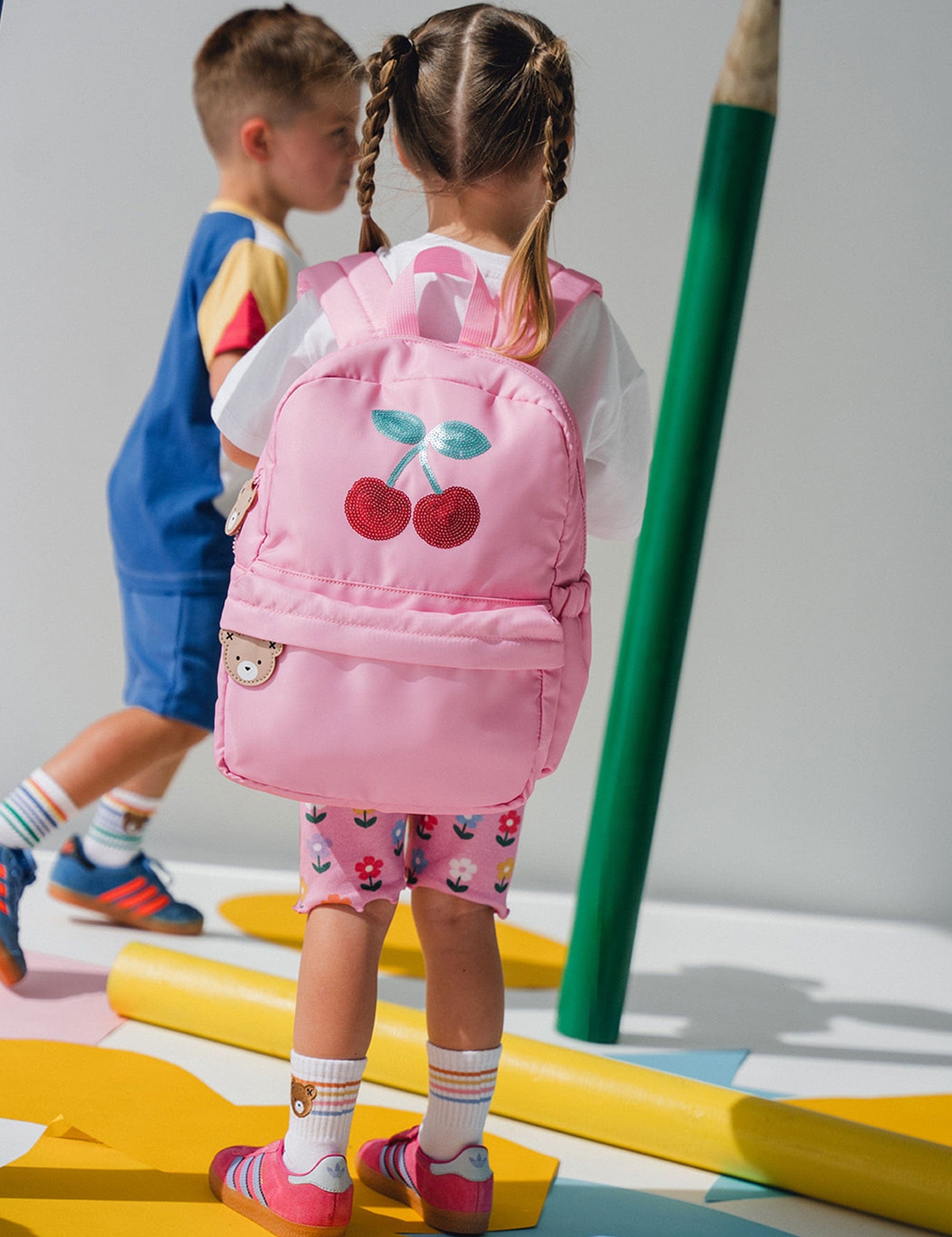 Cherry Sequin Backpack ACCESSORIES Huxbaby