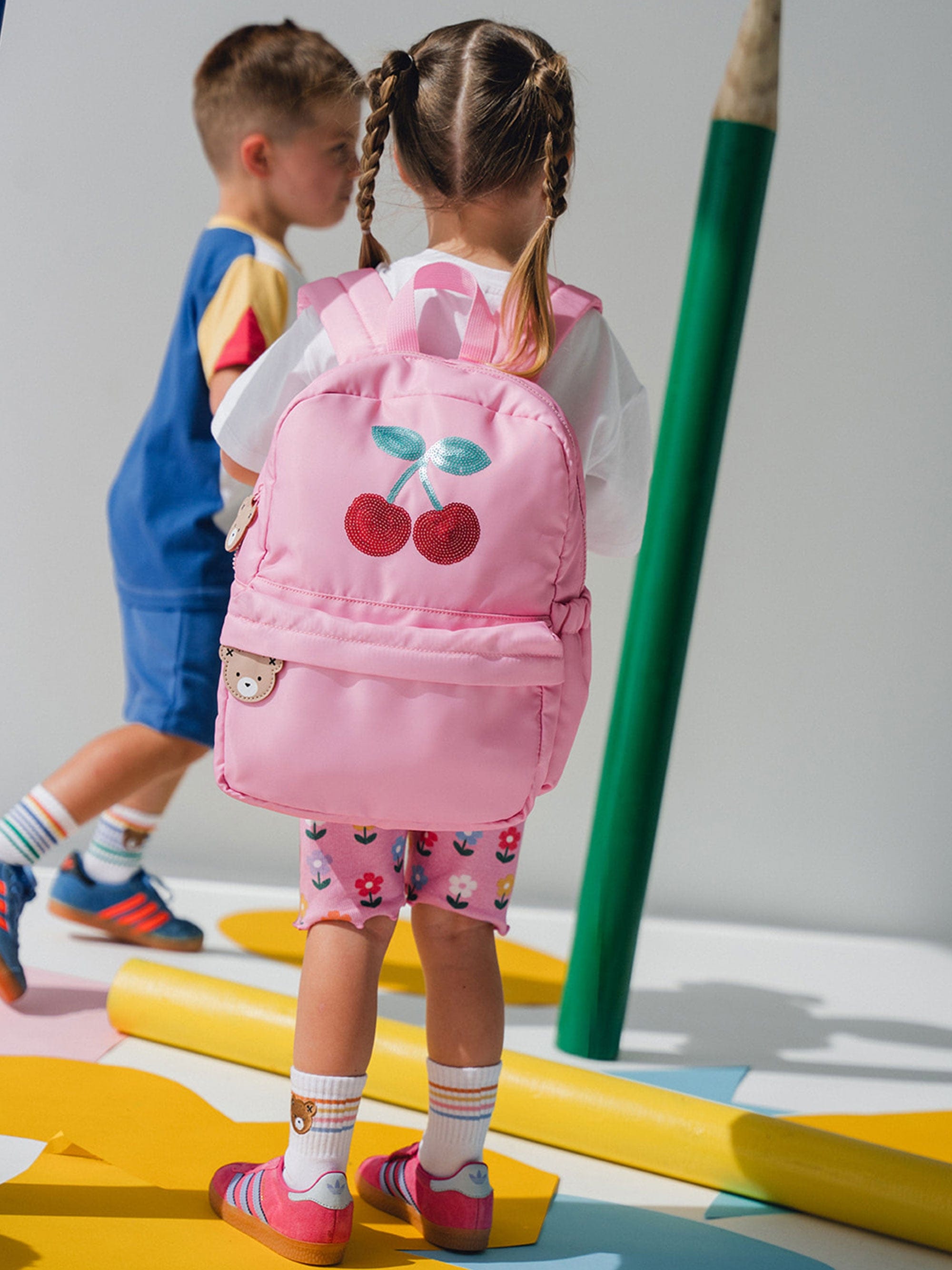 Cherry Sequin Backpack ACCESSORIES Huxbaby