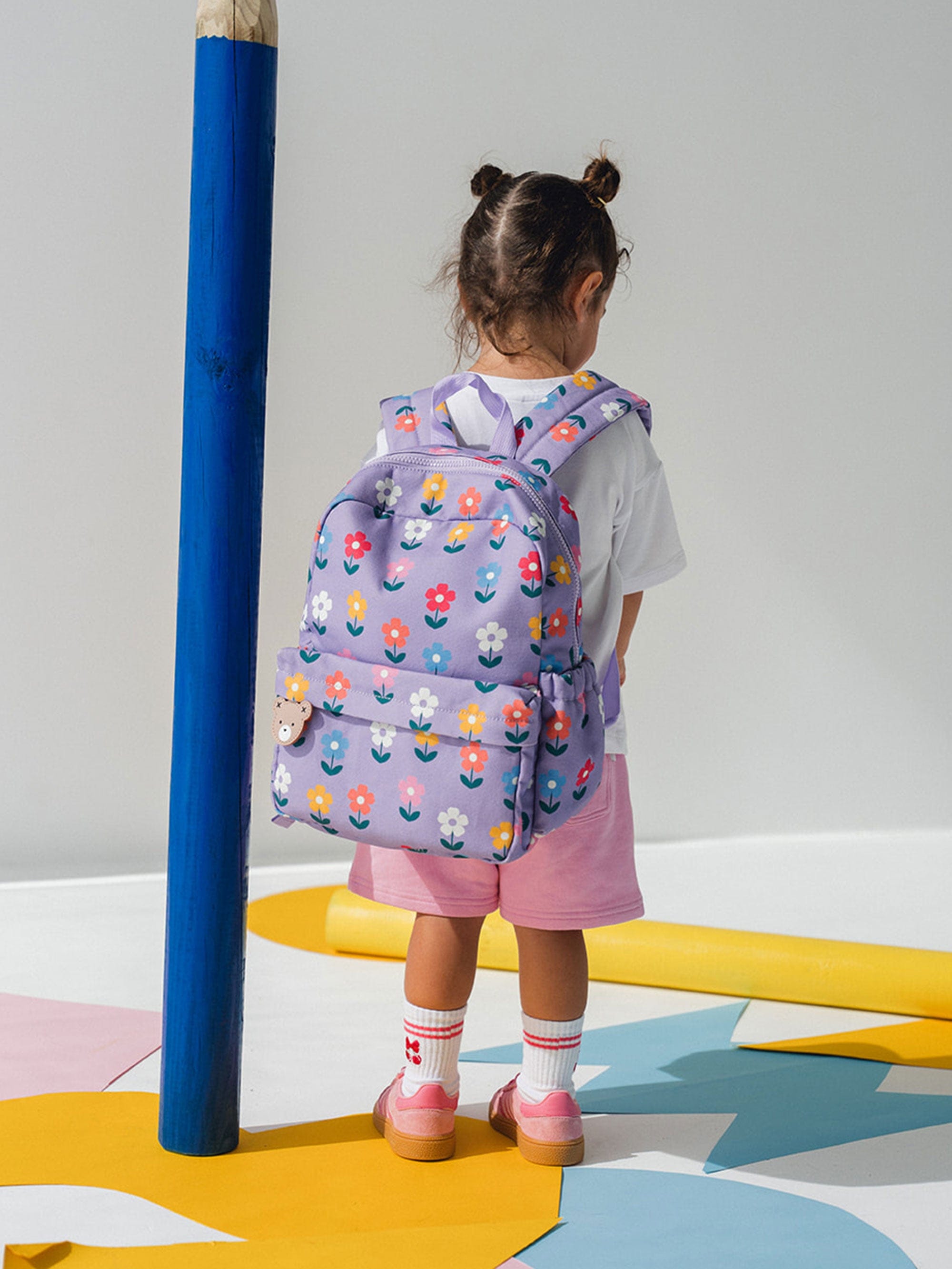 Multi Colour Daisy Backpack ACCESSORIES Huxbaby
