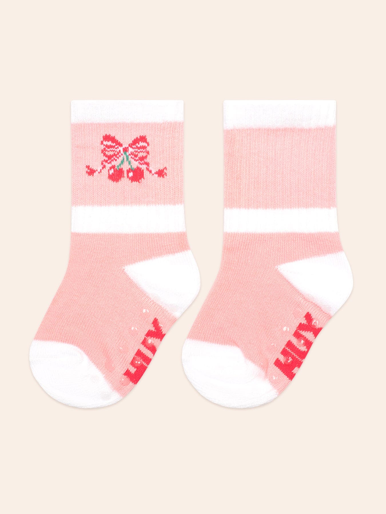 Hux Apres Ski Dusty Pink Multi 2Pk Socks ACCESSORIES Huxbaby Shopify