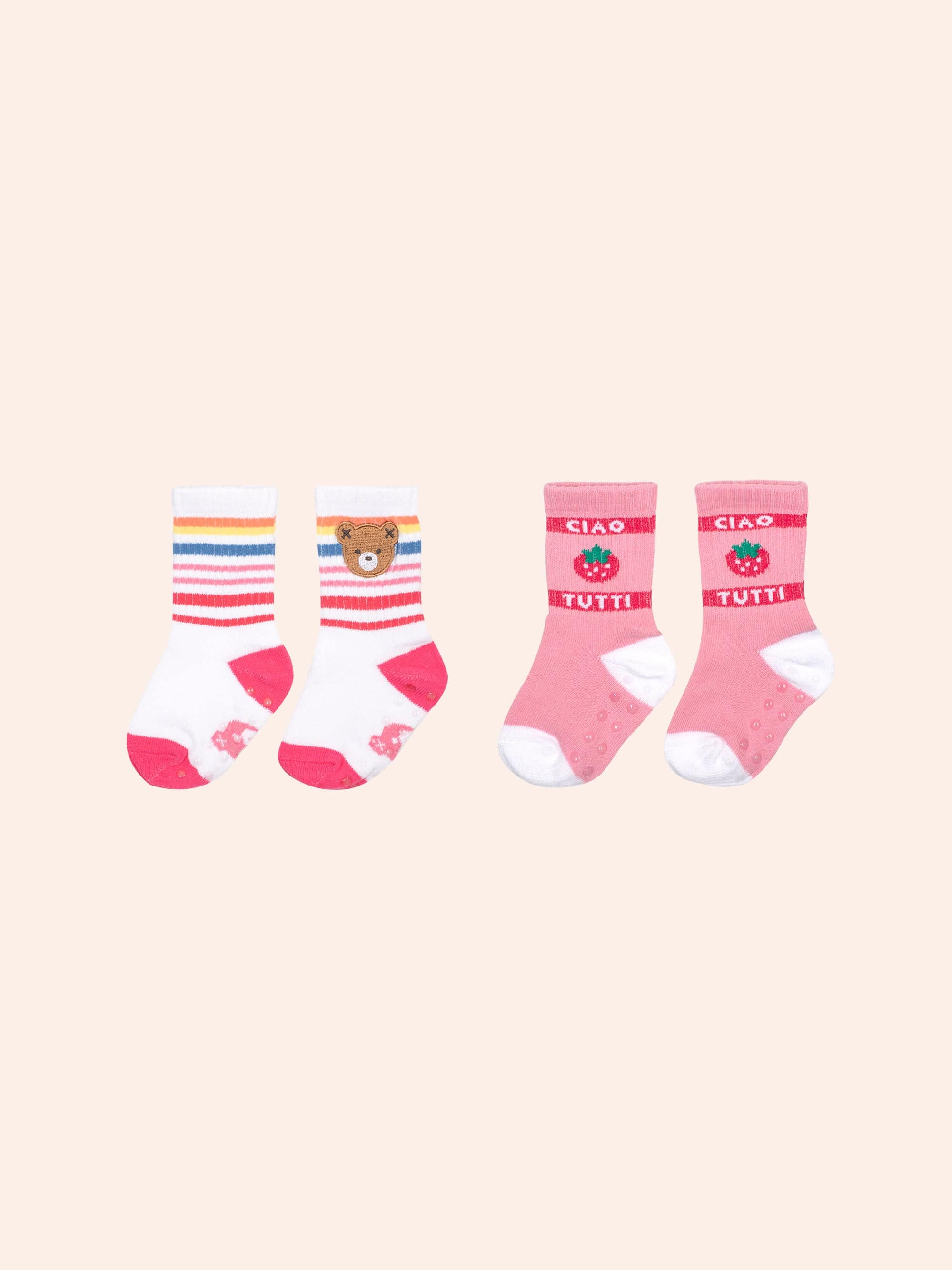2 Pack Paradiso Sport Socks ACCESSORIES Huxbaby