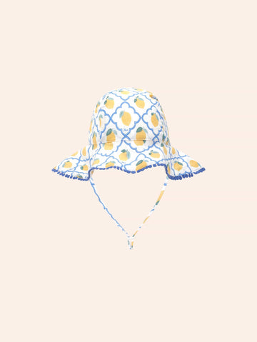 Lemon Tile Sunhat ACCESSORIES Huxbaby