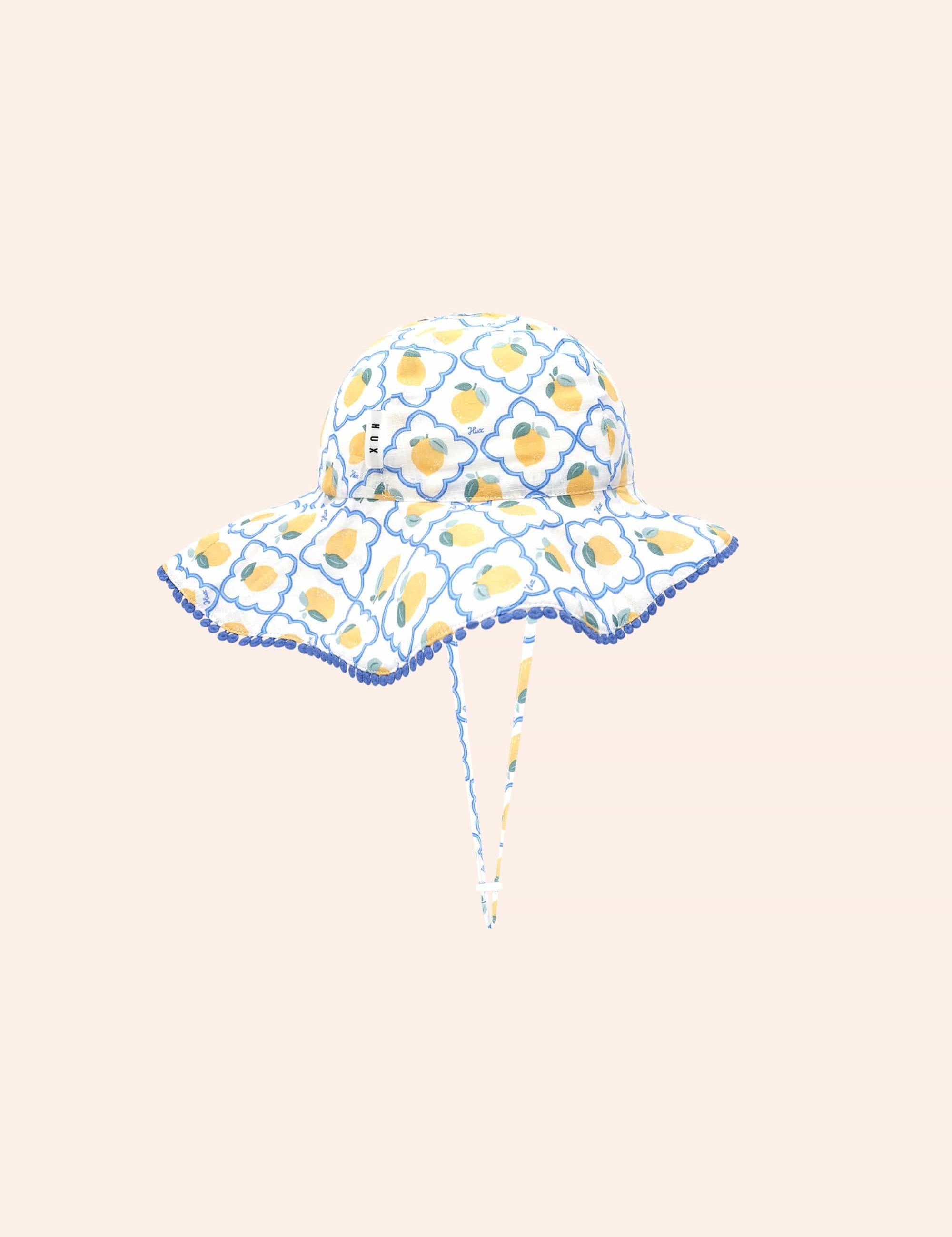 Lemon Tile Sunhat ACCESSORIES Huxbaby