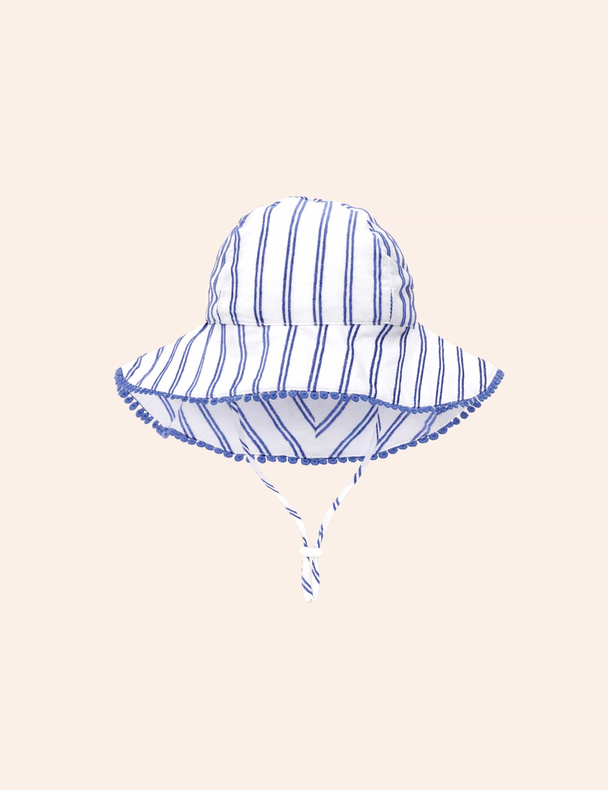 Ocean Stripe Sunhat ACCESSORIES Huxbaby